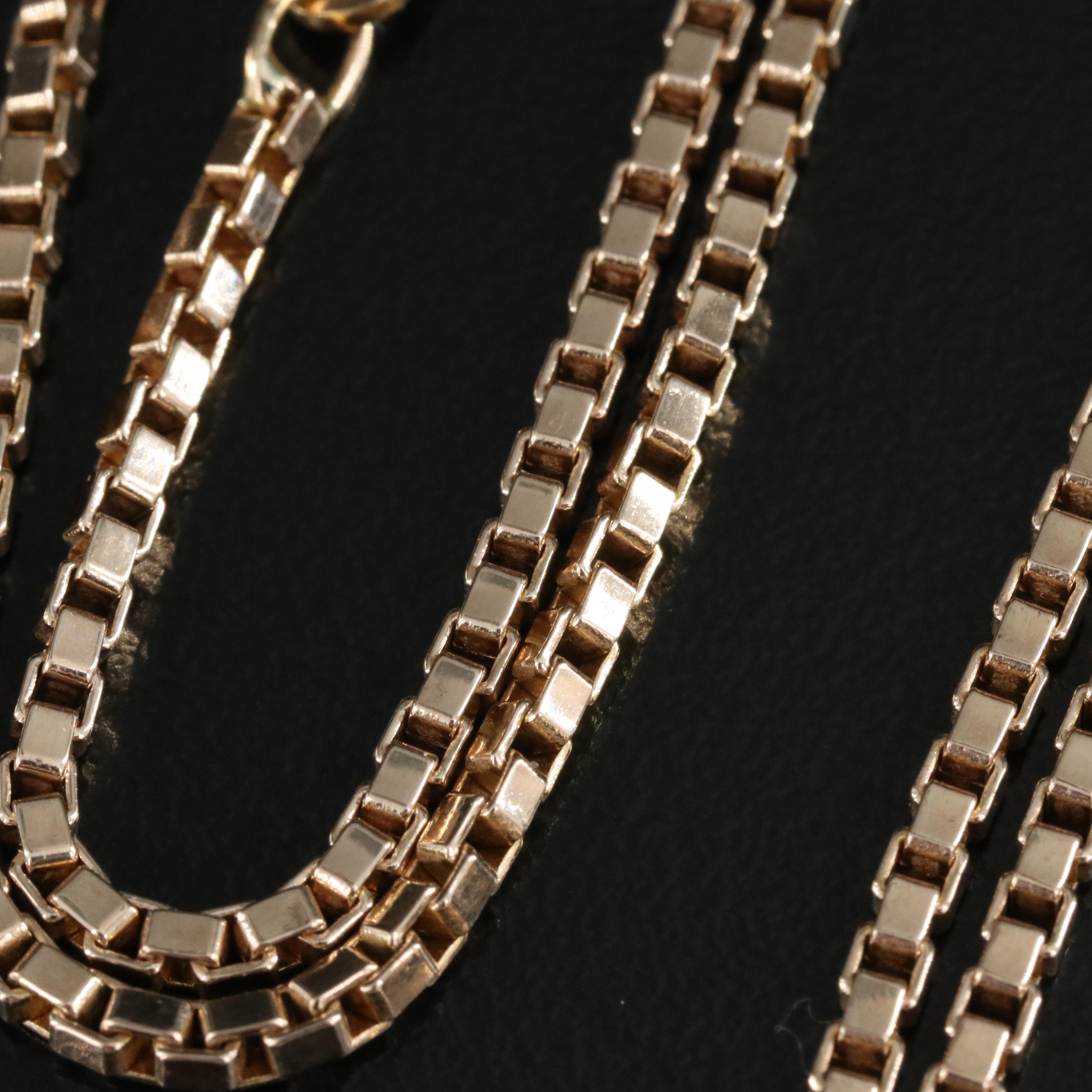 14K Box Chain