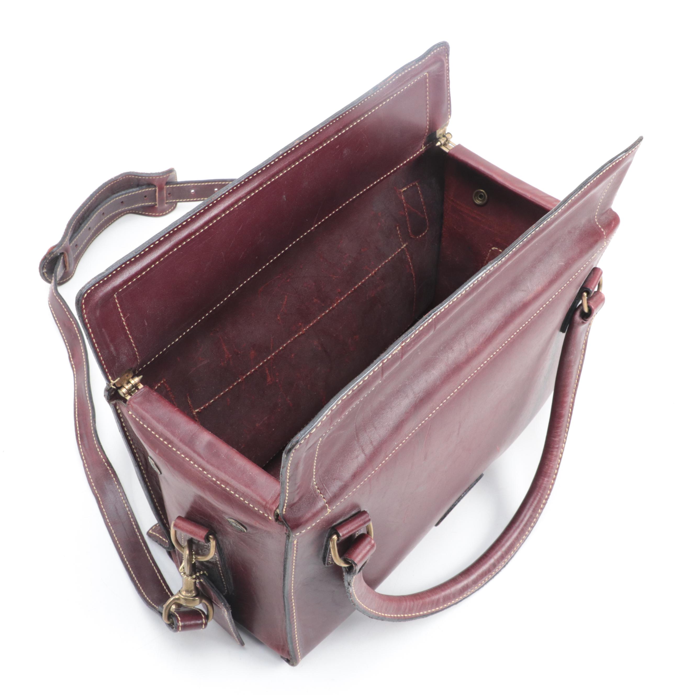 Holland Sport Oxblood Leather Range Bags with Brodin Landing Net and Orvis Reels