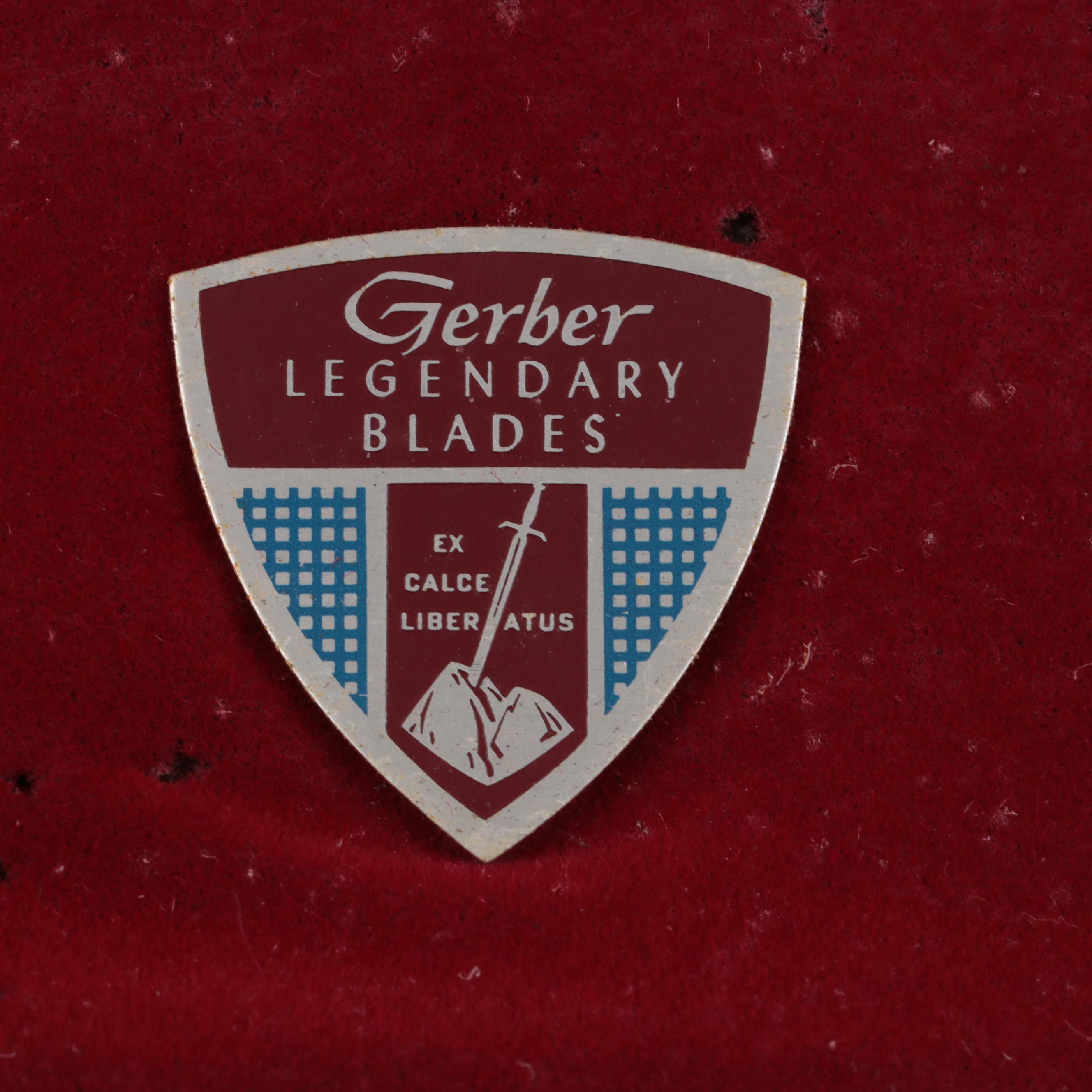 Gerber Legendary Blades Carving Set in Walnut Presentation Case