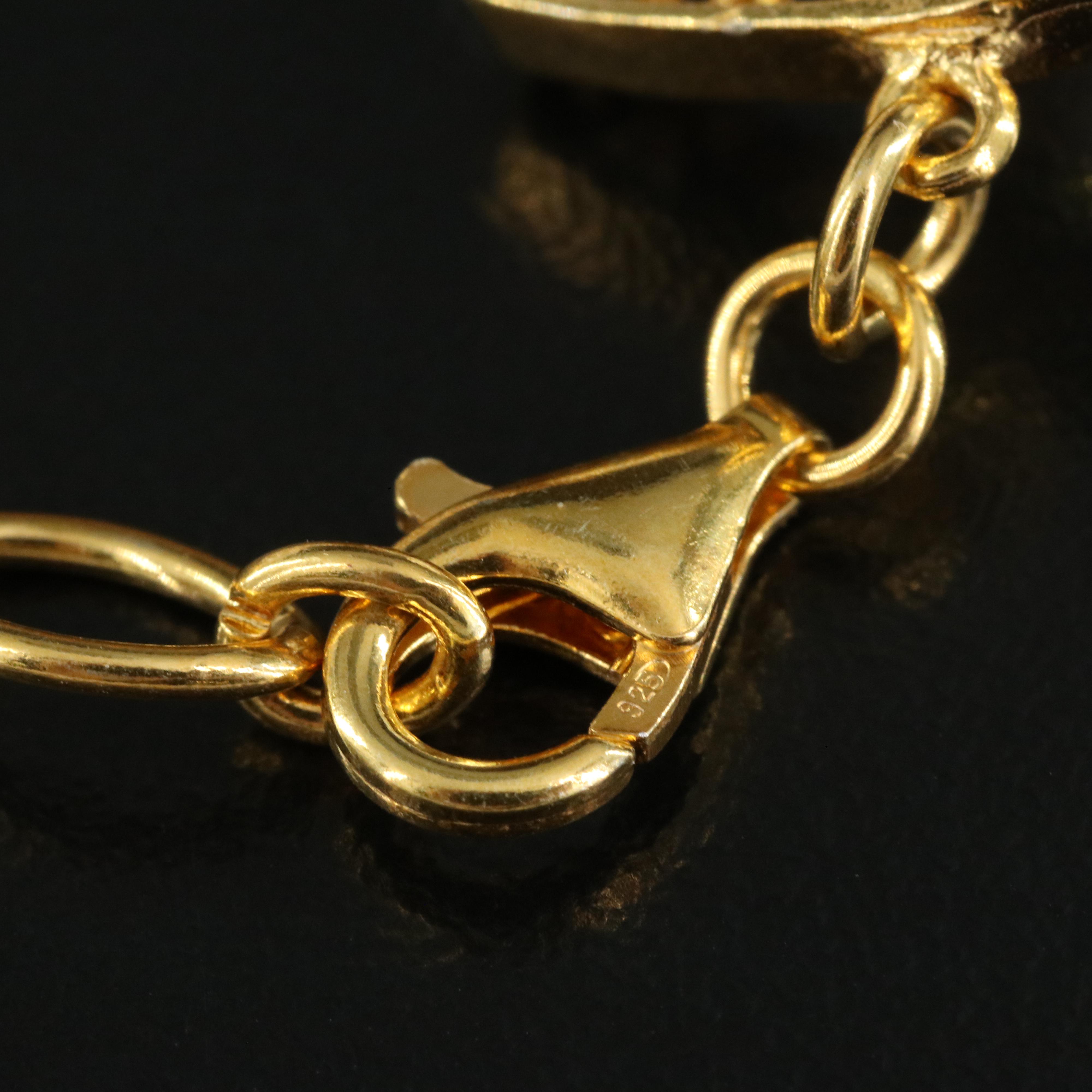 Sterling Pearl and Corundum Bracelet