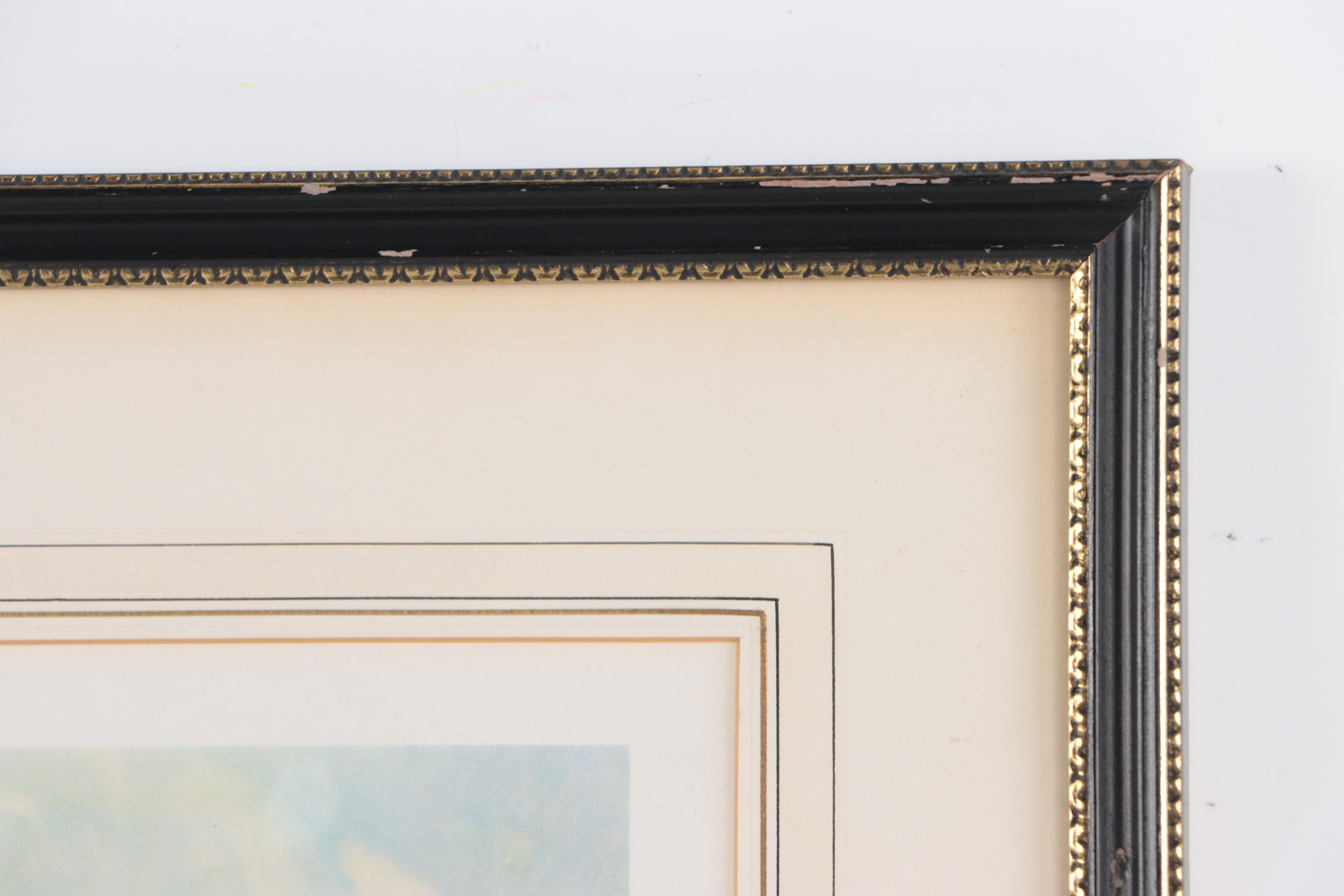 Lionel Edwards Offset Lithograph of English Hunting Scene