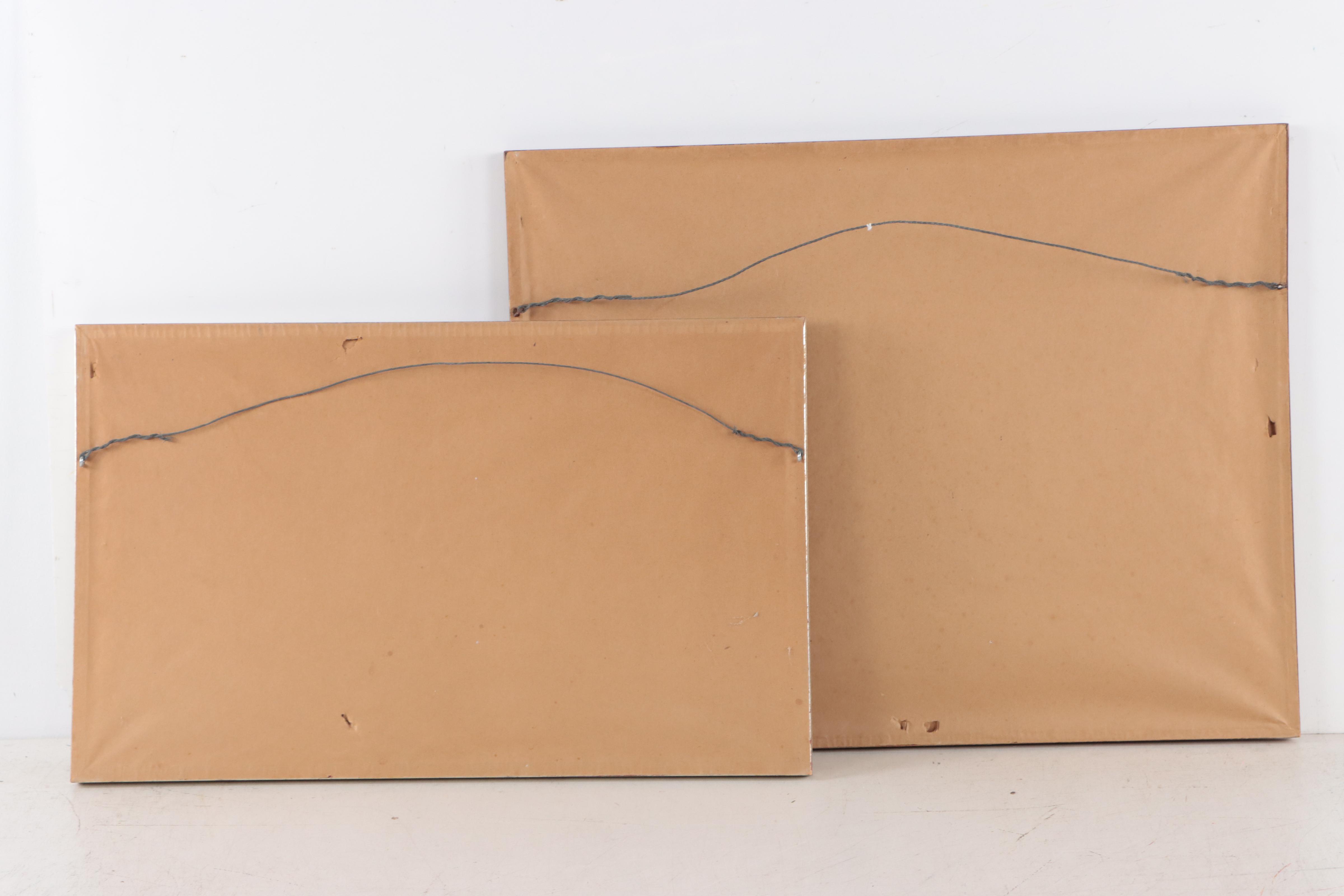 Hand-Colored Intaglios of British Castles, 18th/19th Century