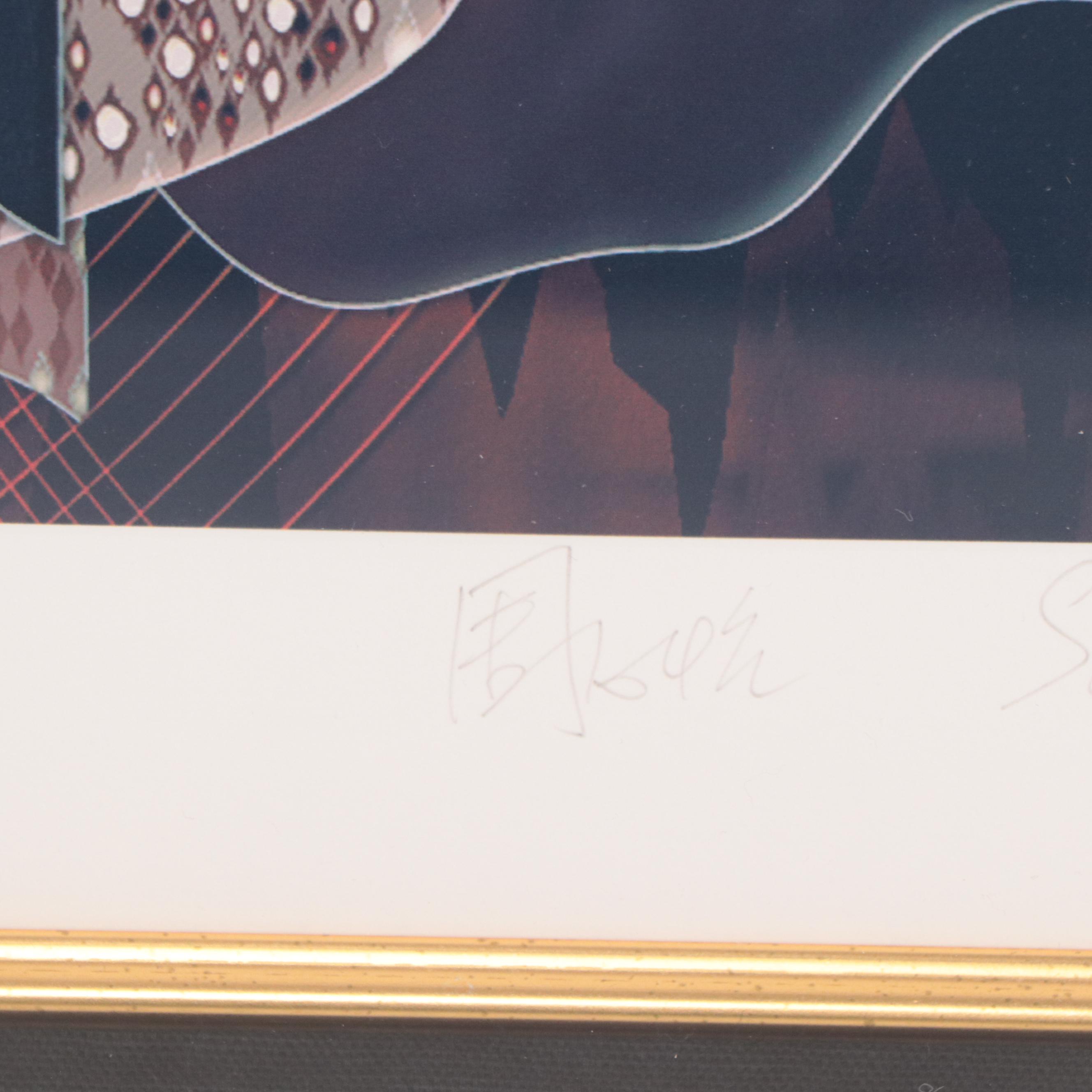 Scarlett Chou Giclée of Fashionista, Late 20th Century