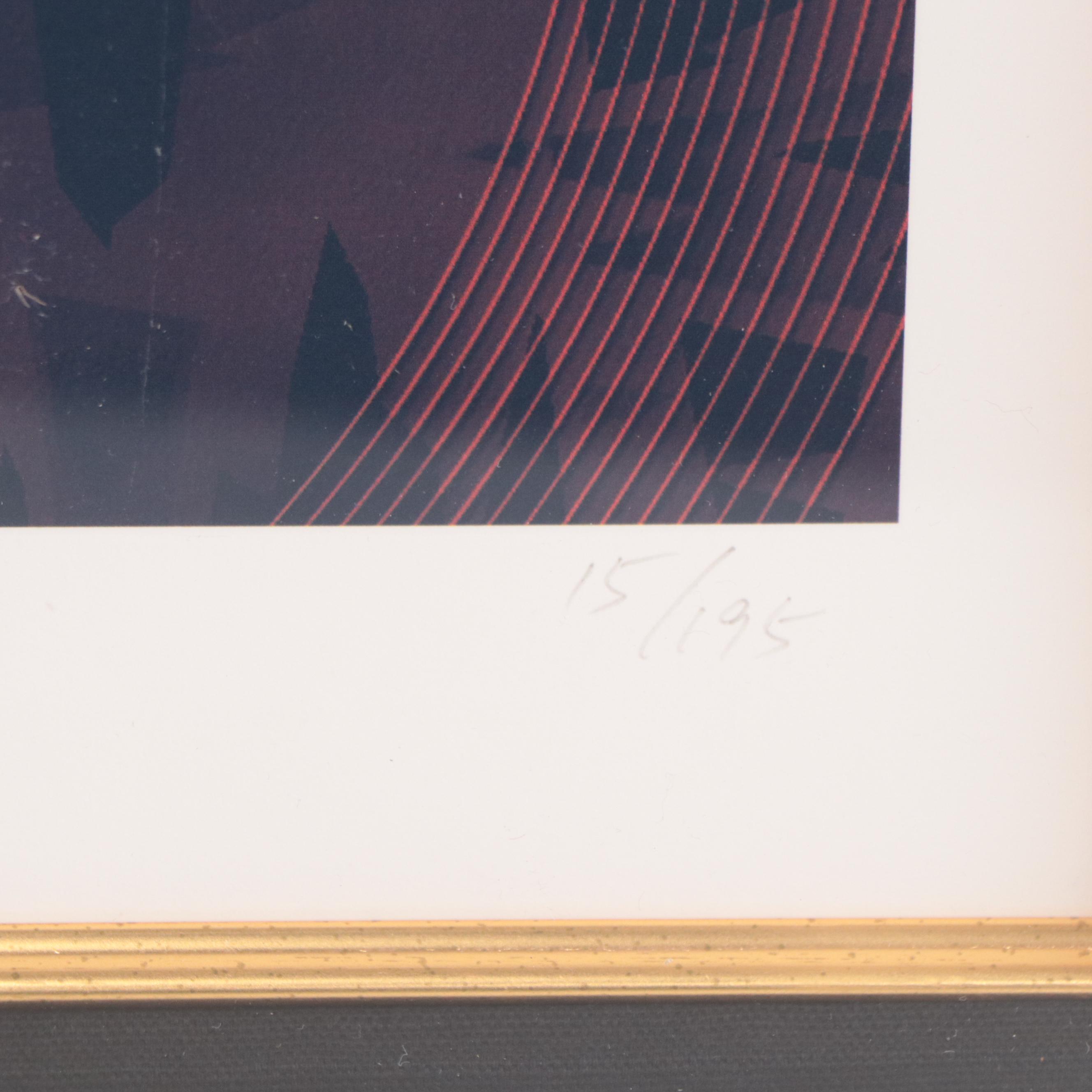 Scarlett Chou Giclée of Fashionista, Late 20th Century