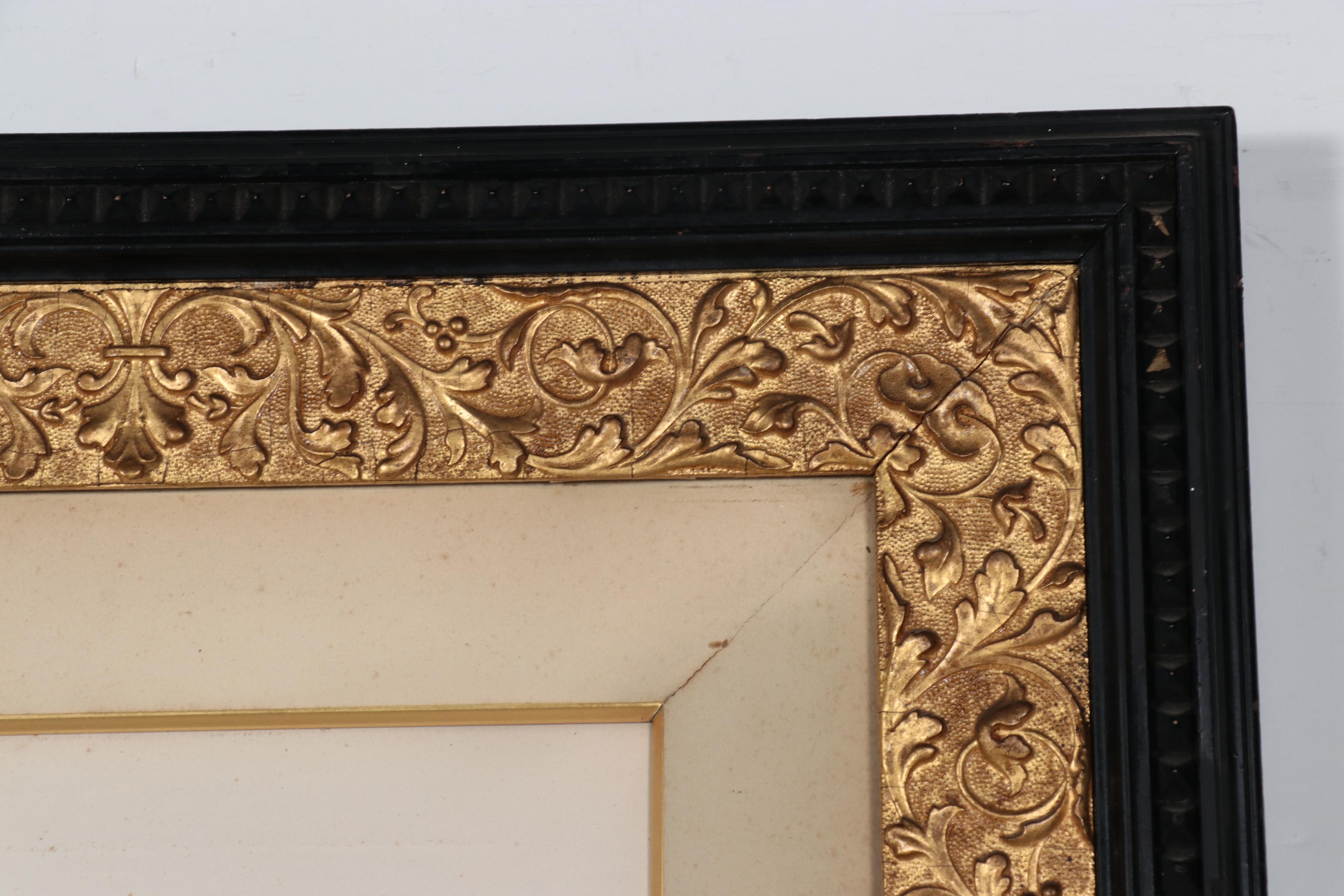 George Henry Boughton Etching "Age of Gallantry"