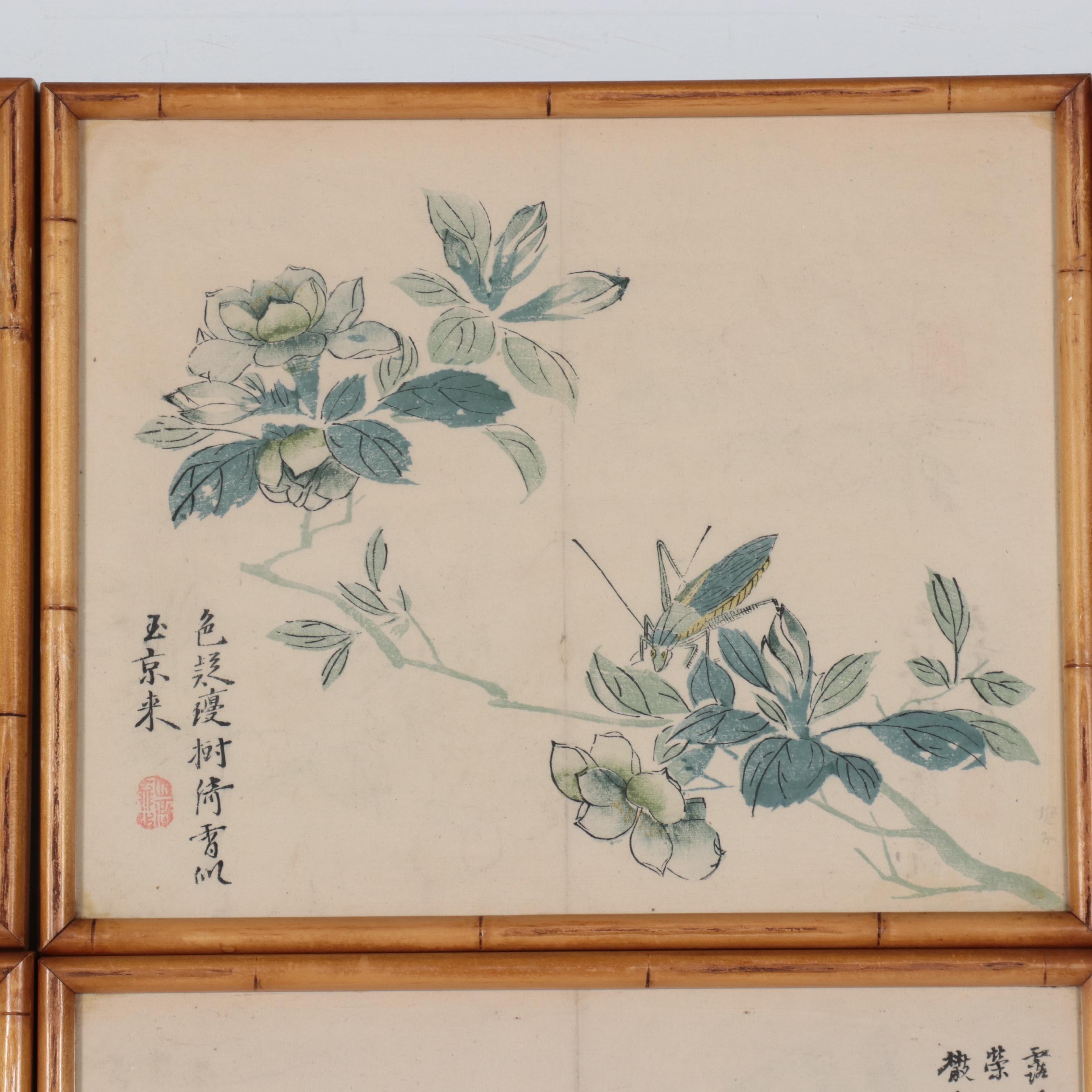 Chinese Woodblocks of Birds