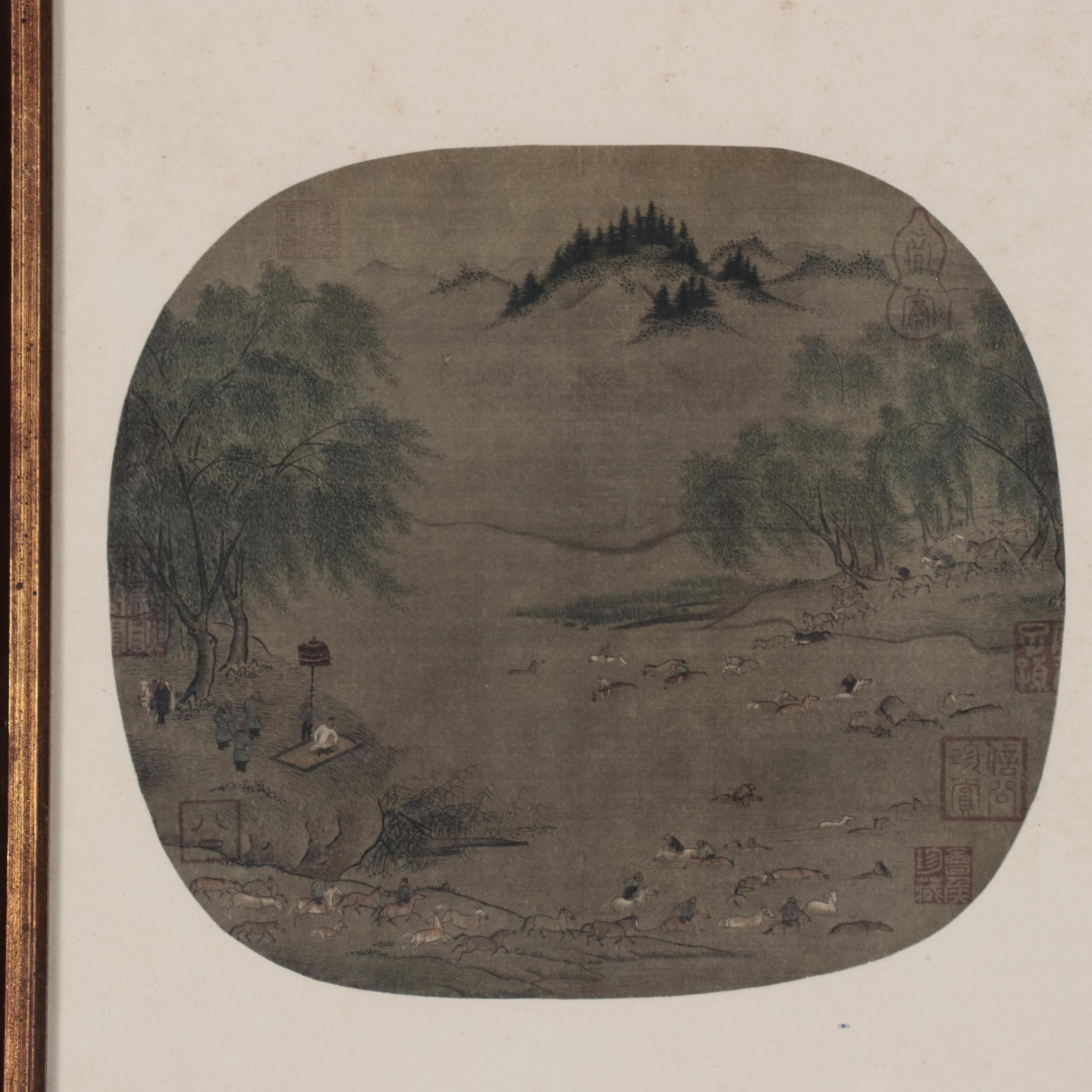 Letterpress Halftone Prints of Chinese Landscapes and Animals