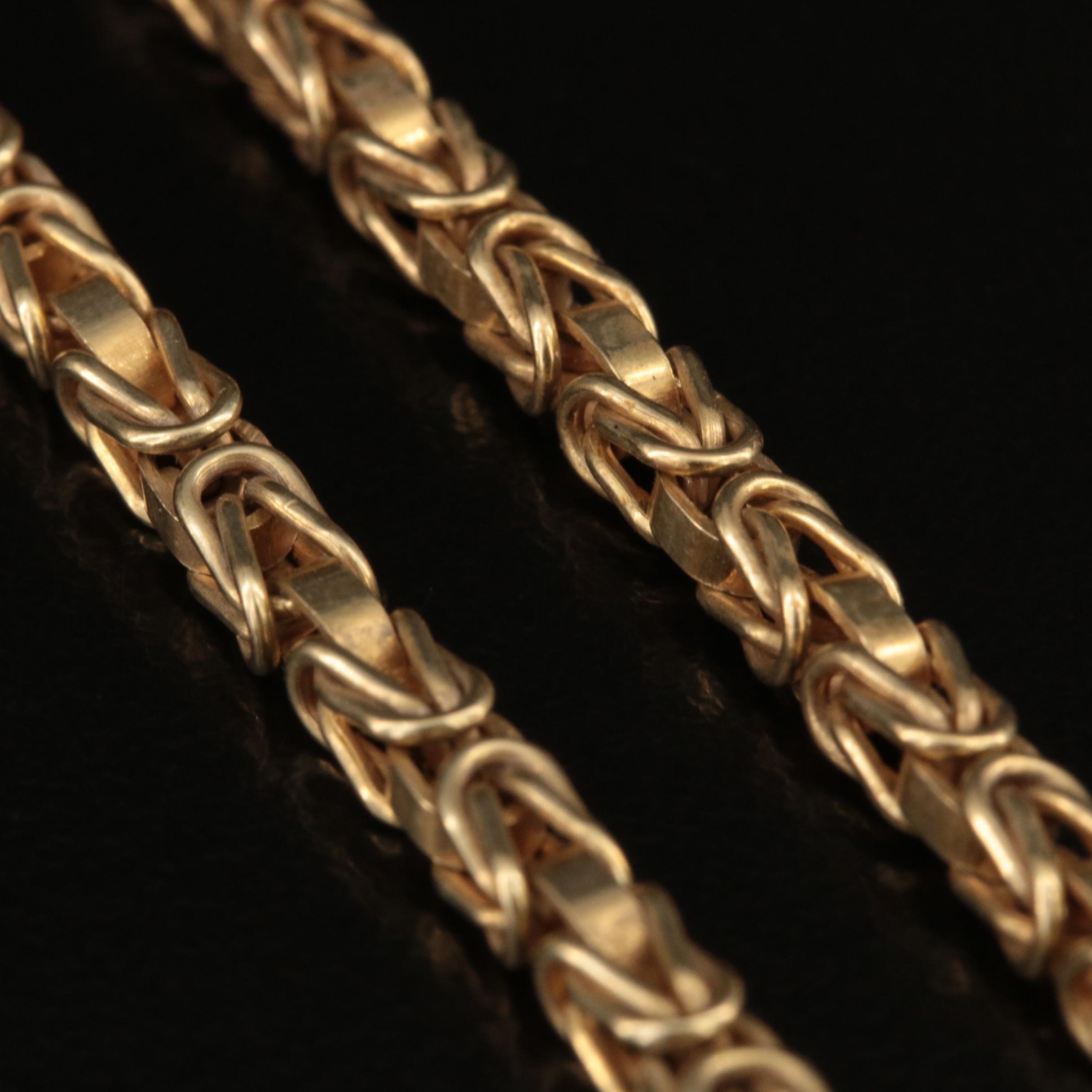 14K Byzantine Chain Necklace