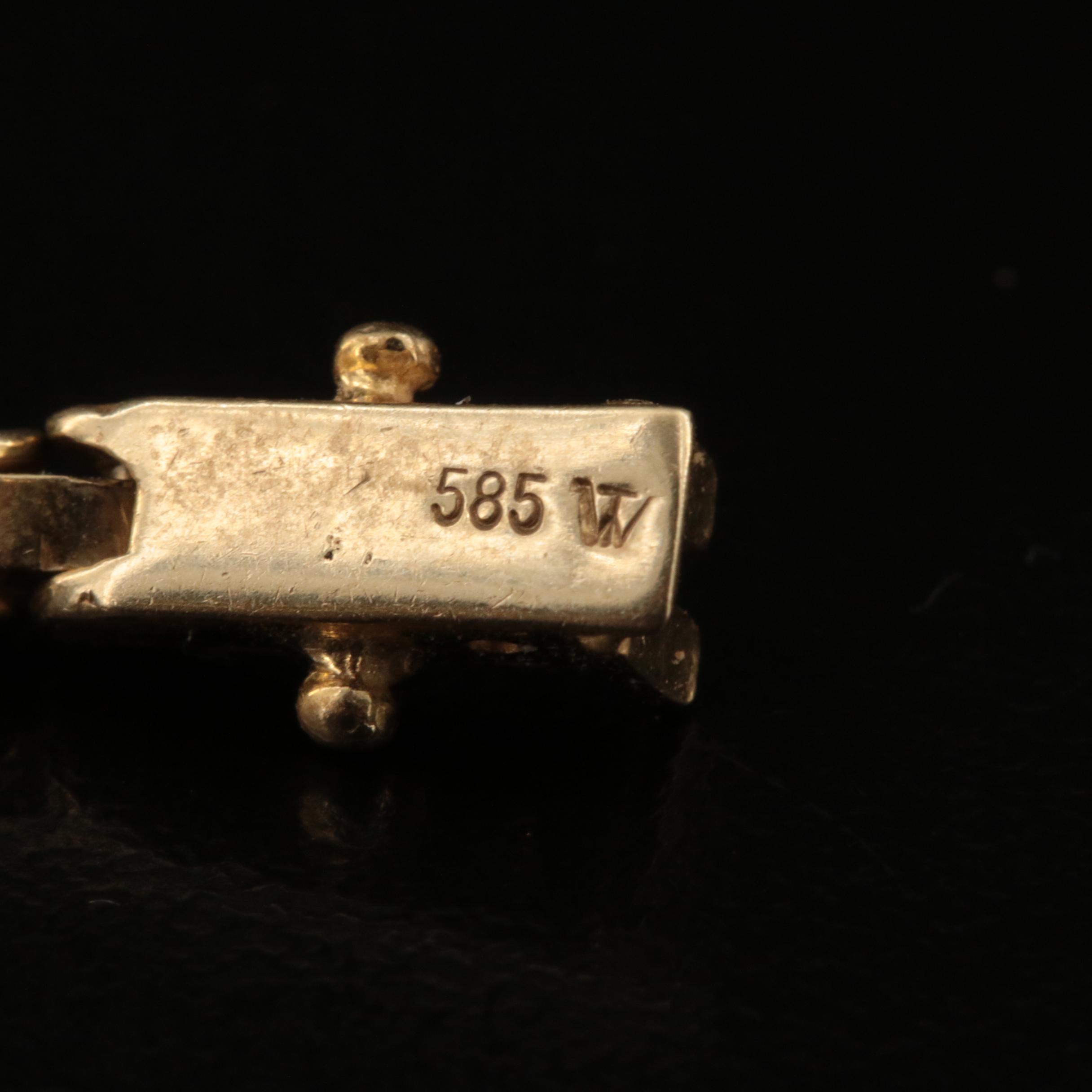 14K Byzantine Chain Necklace