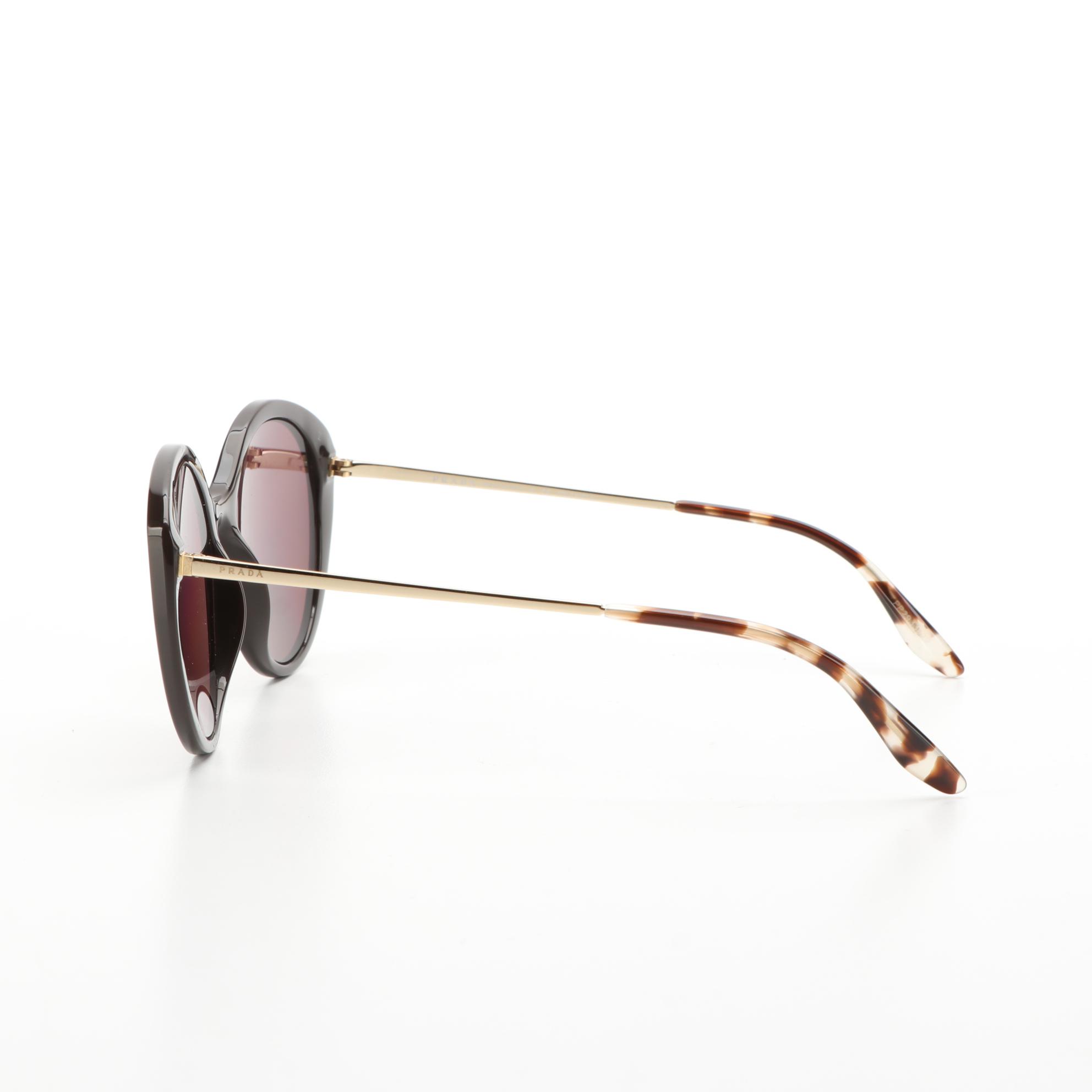 Prada SPR18X Polarized Sunglasses with Case and Box