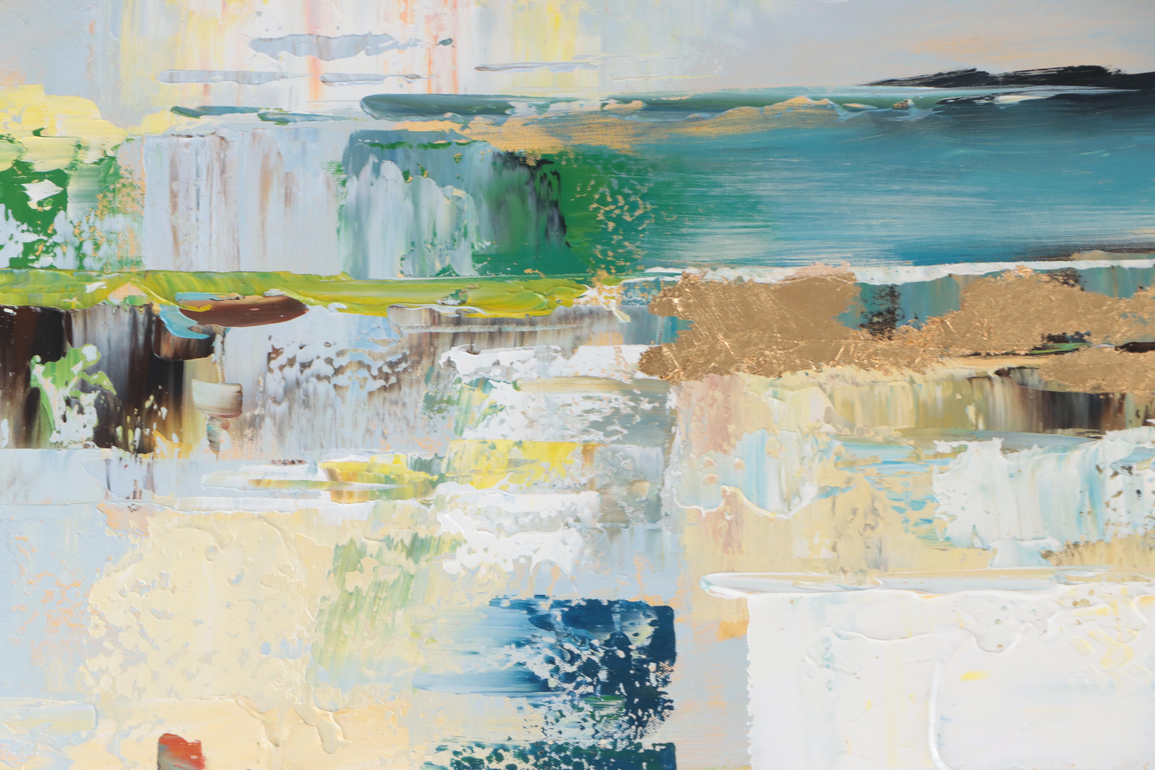 Abstract Non-Objective Mixed Media Painting