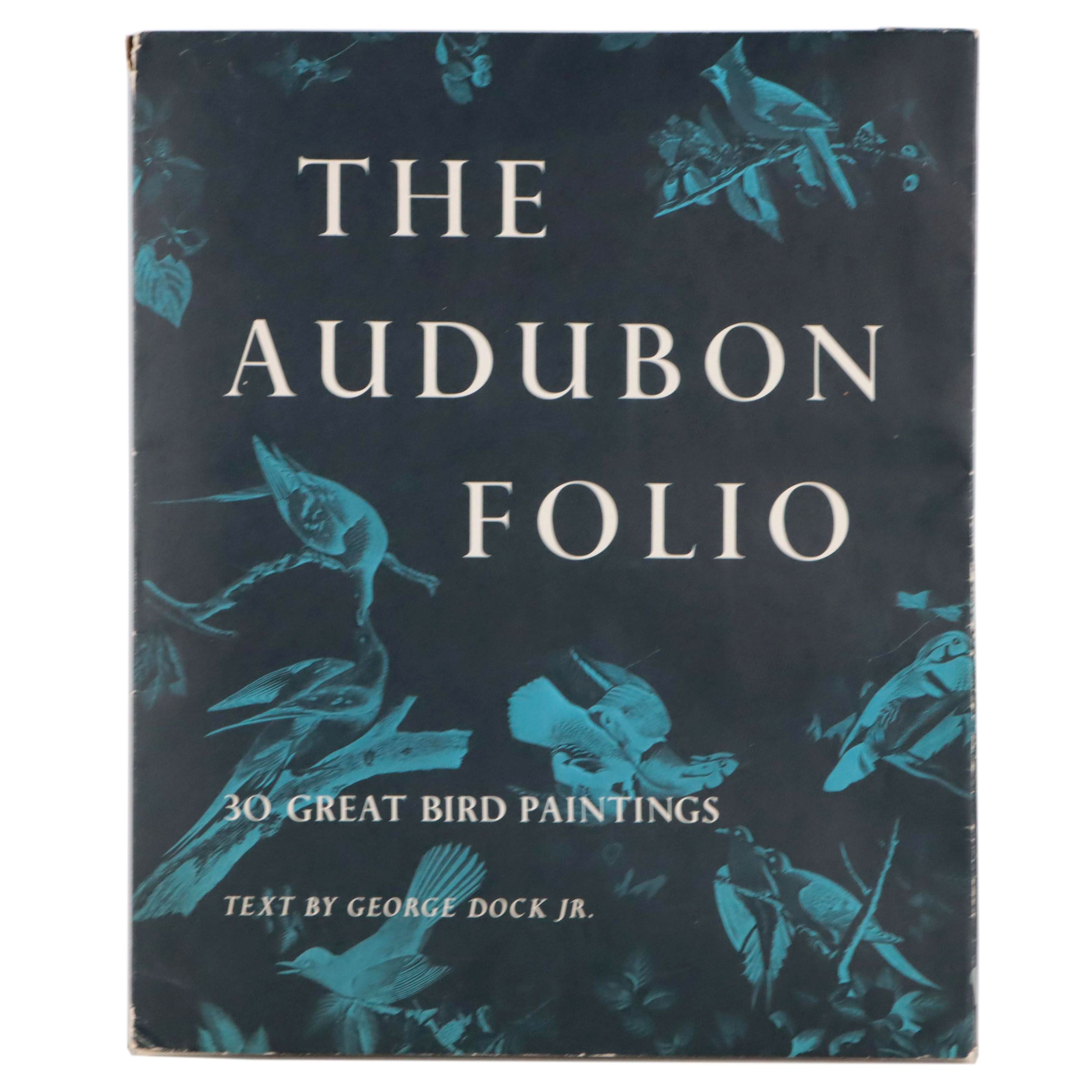 Portfolio of Offset Lithographs of Birds After John J. Audubon