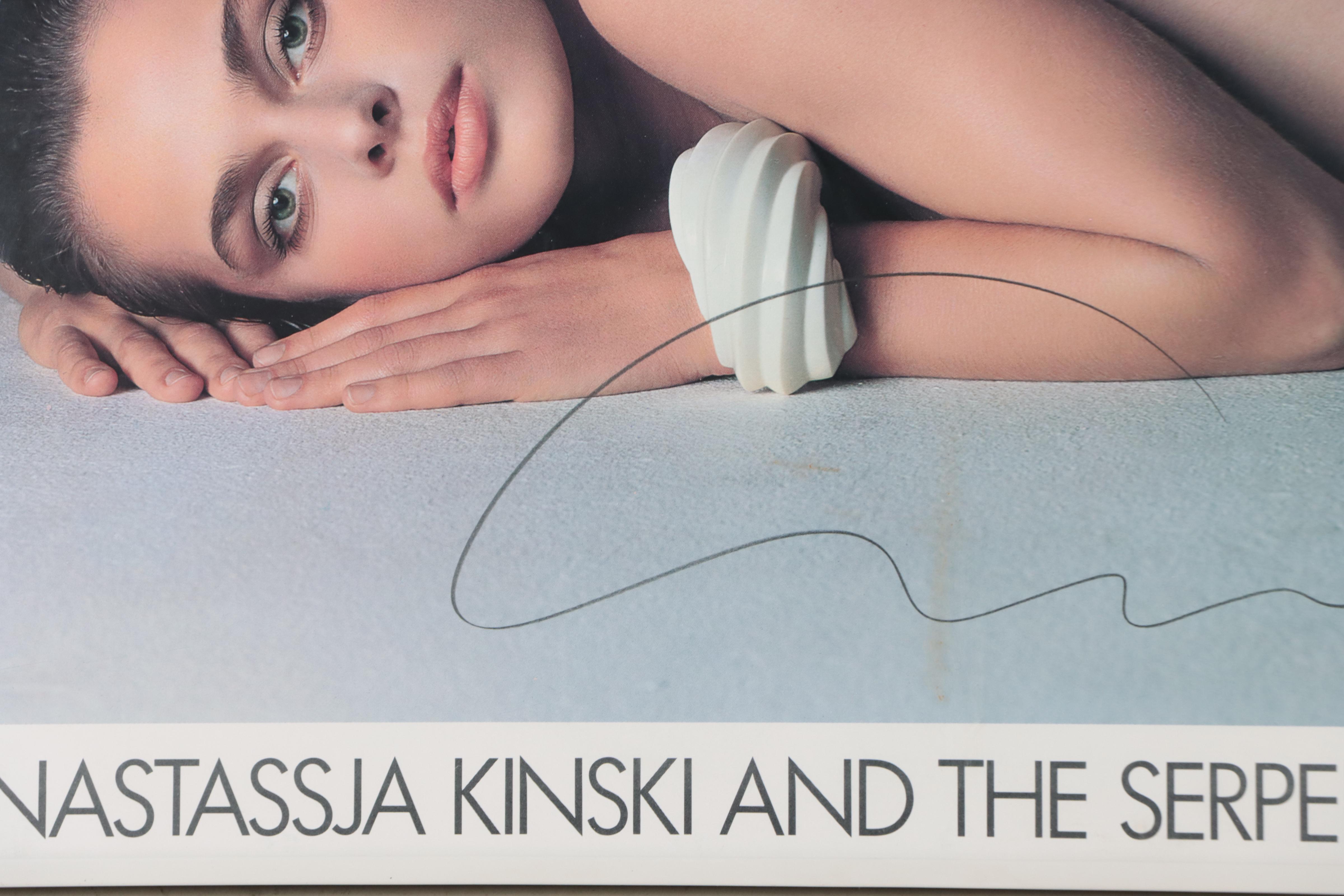 Richard Avedon Signed Poster "Nastassja Kinski and the Serpent," 1981
