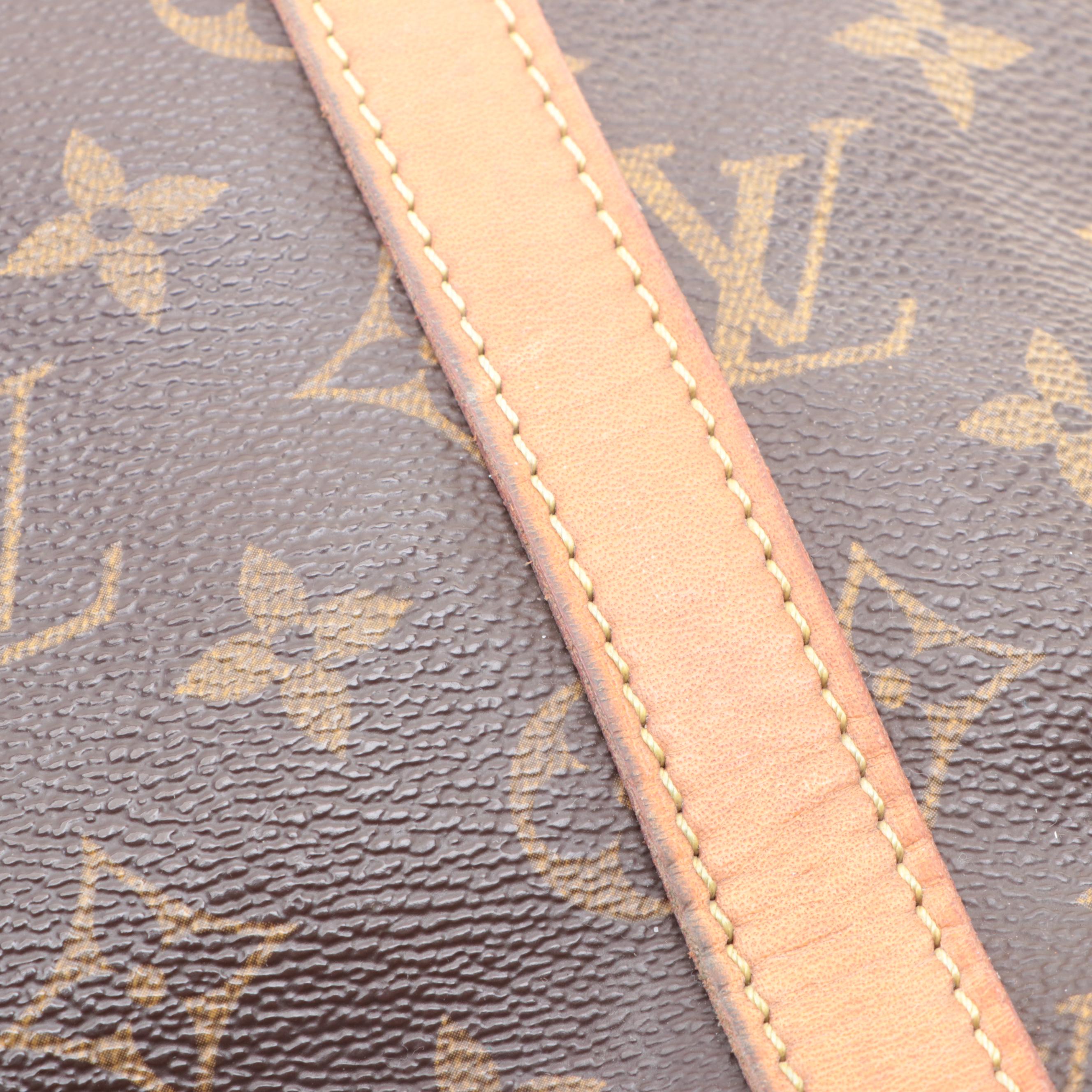 Louis Vuitton Sac Shopping Tote in Monogram Canvas and Vachetta Leather