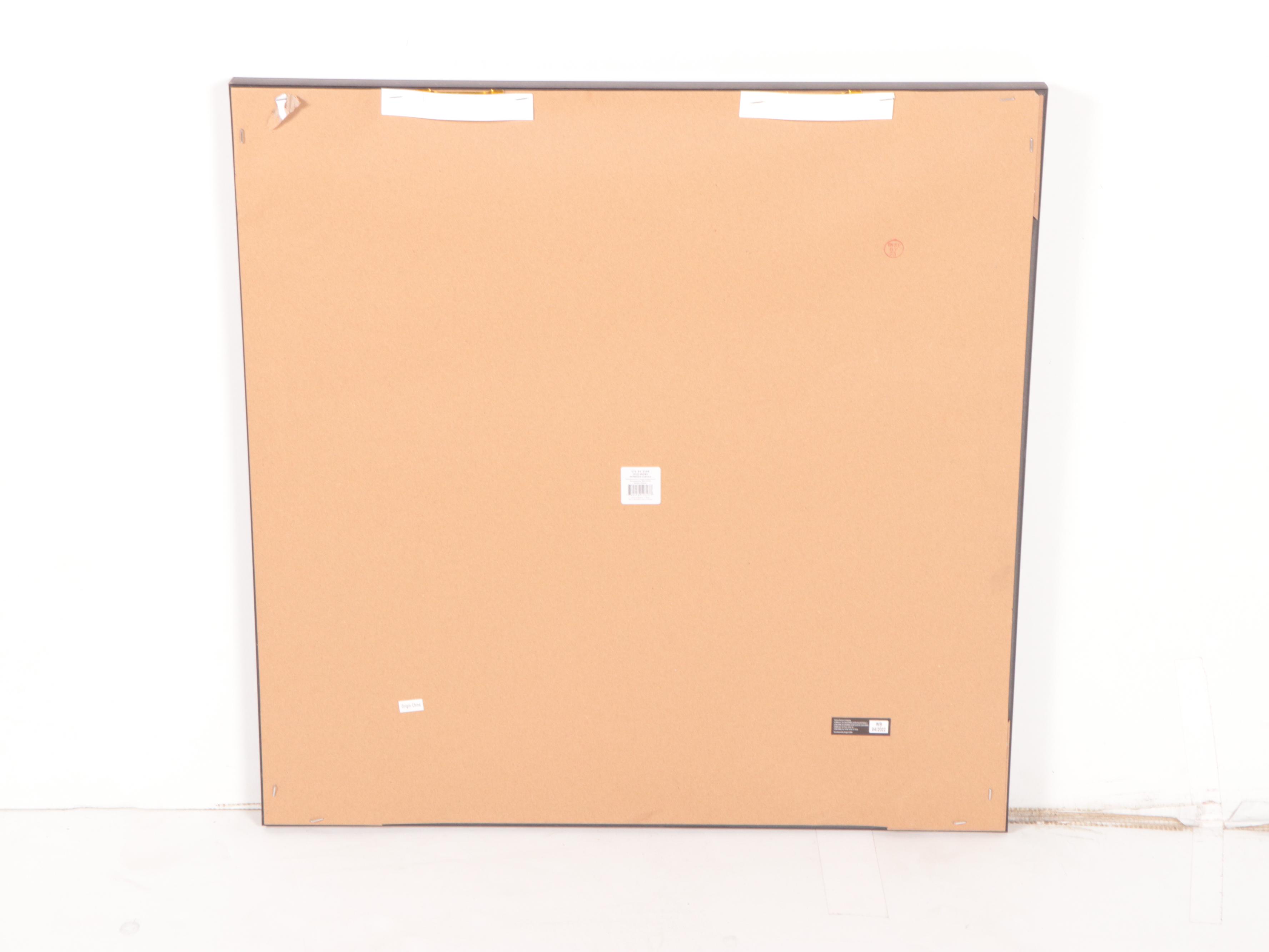 Threshold Deer Giclée Print with Pair of Cable Knit Throw Pillows