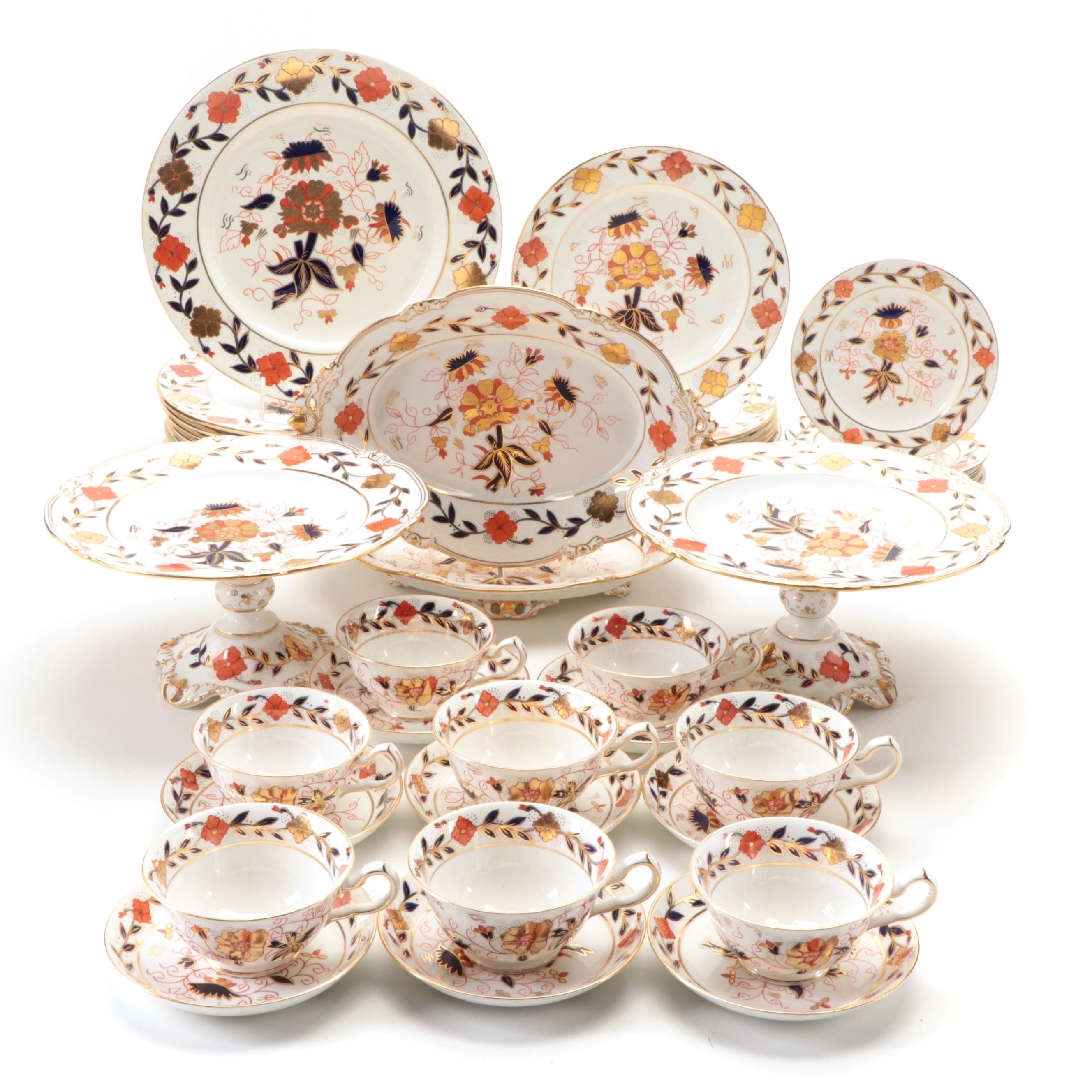 Royal Crown Derby "Asian Rose" Porcelain Dinnerware and Serveware