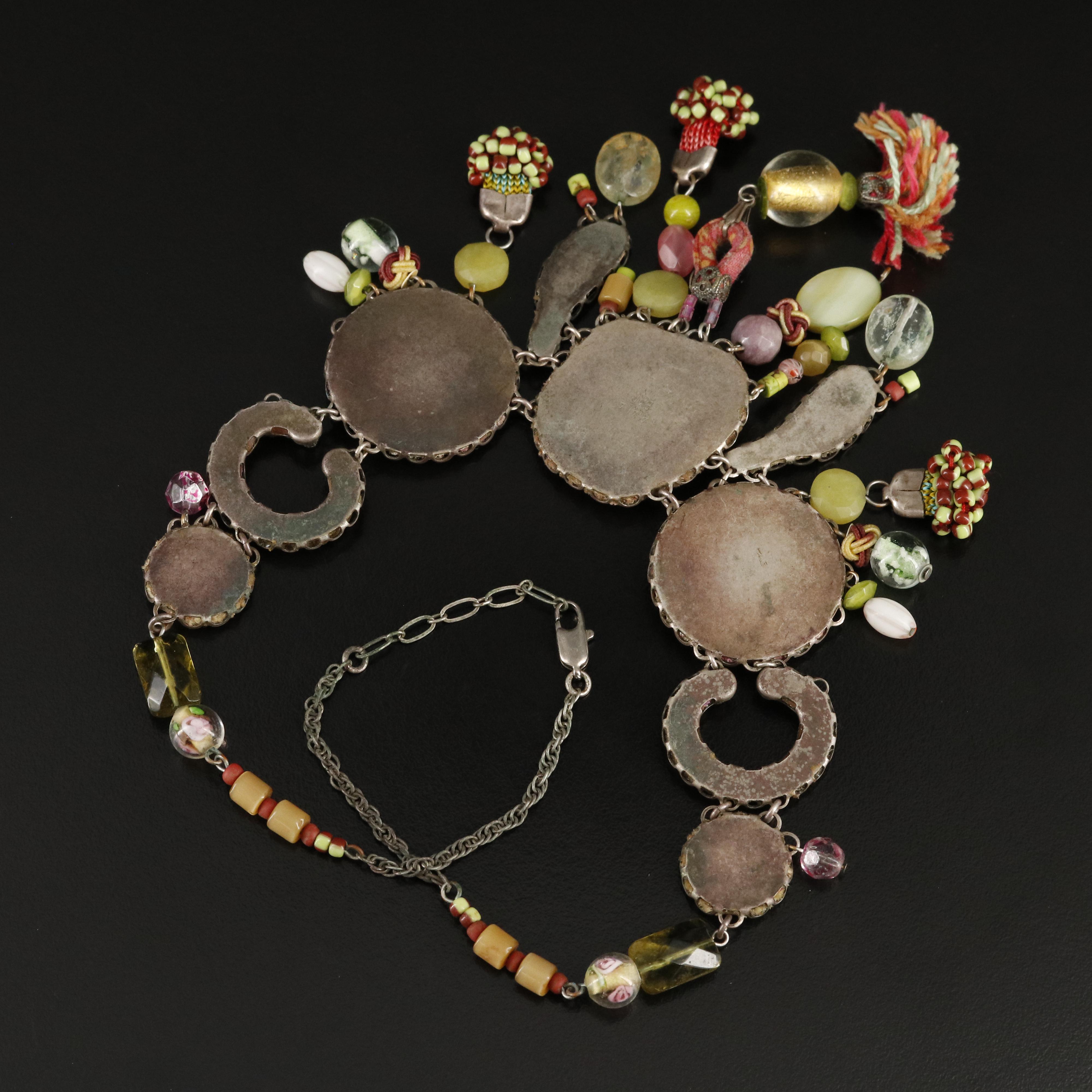 Ayala Glass Bar Glass Necklace