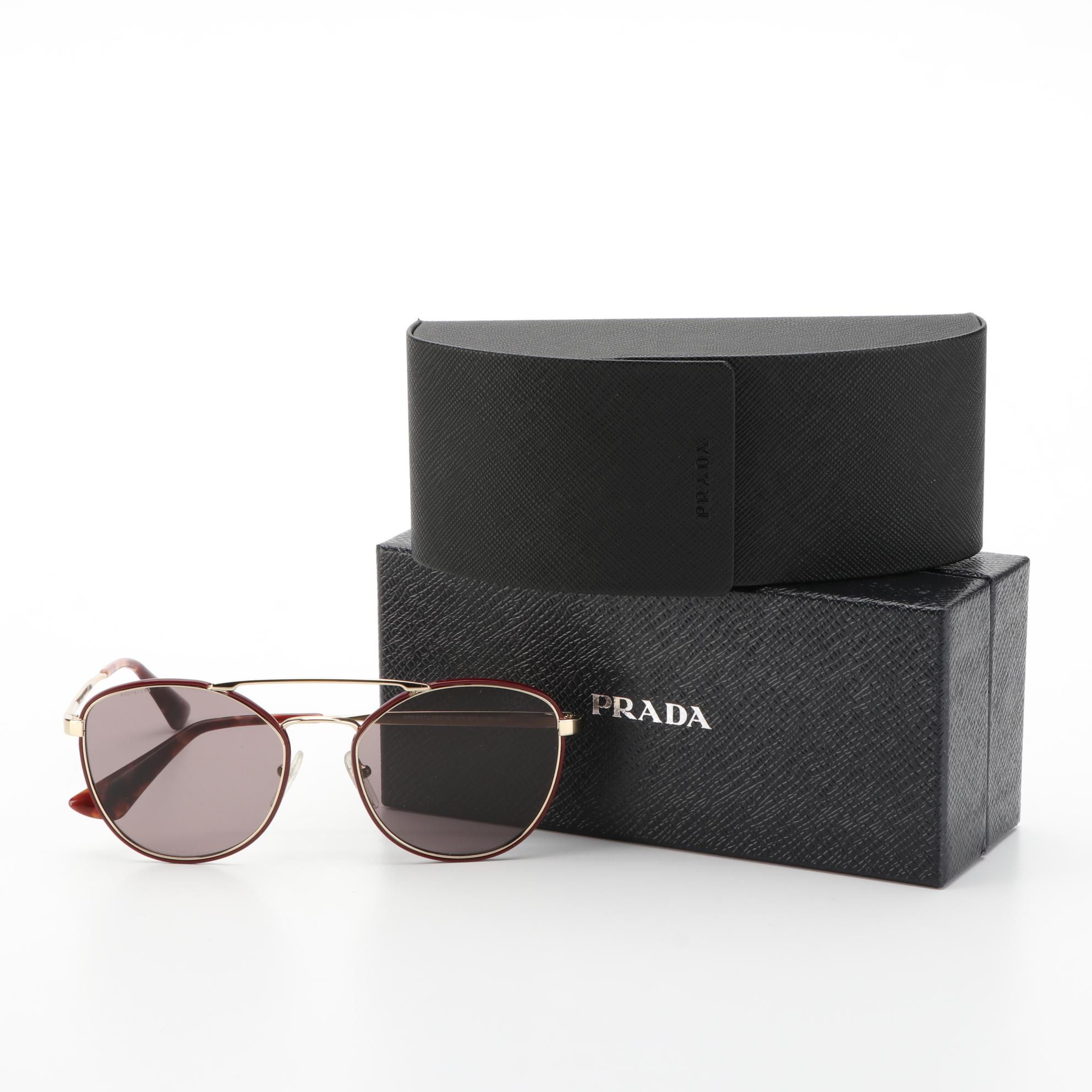 Prada SPR63T Sunglasses with Case and Box