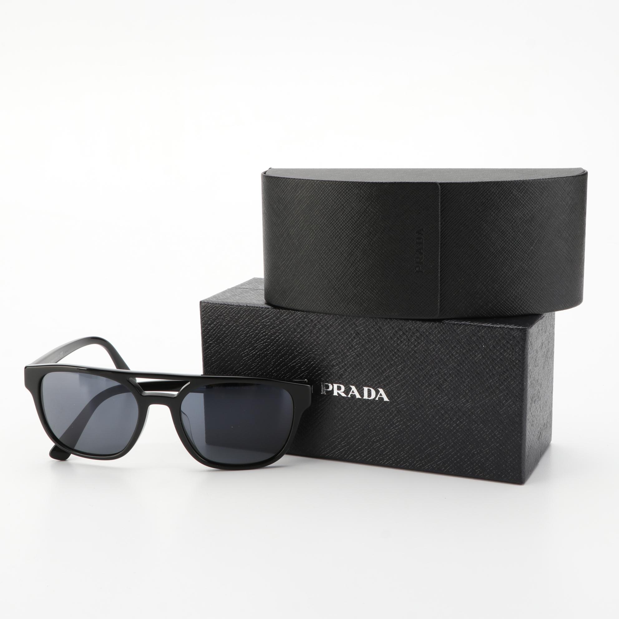 Prada SPR23V-F Sunglasses with Case and Box