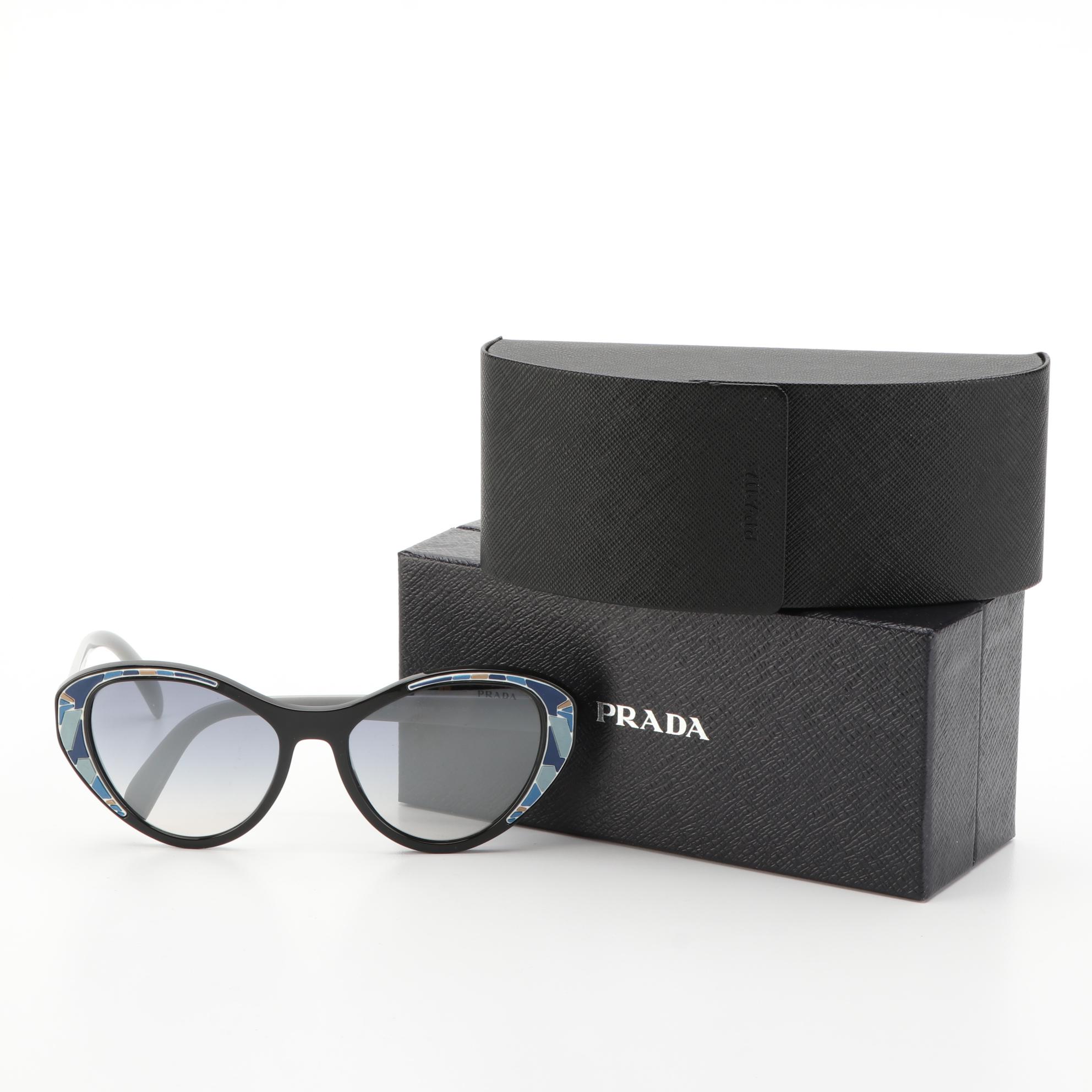 Prada SPR14U Sunglasses with Case and Box