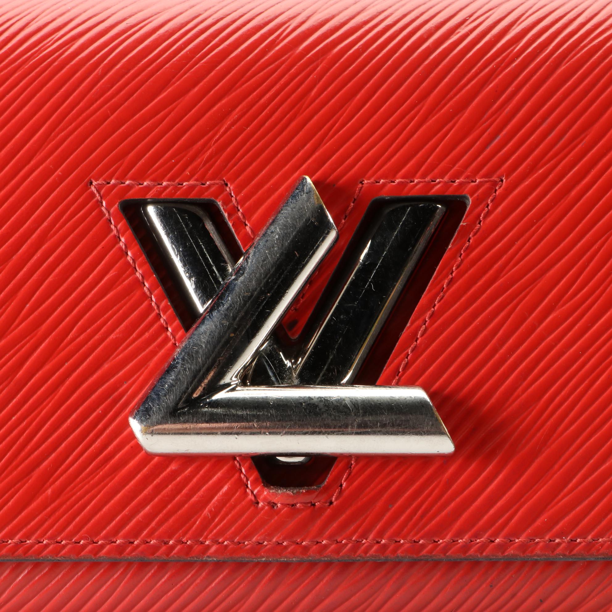 Louis Vuitton Twist Long Wallet in Coquelicot Red Epi Leather
