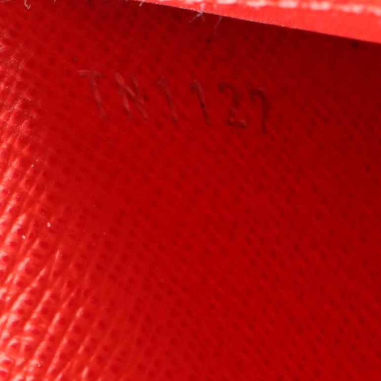 Louis Vuitton Twist Long Wallet in Coquelicot Red Epi Leather