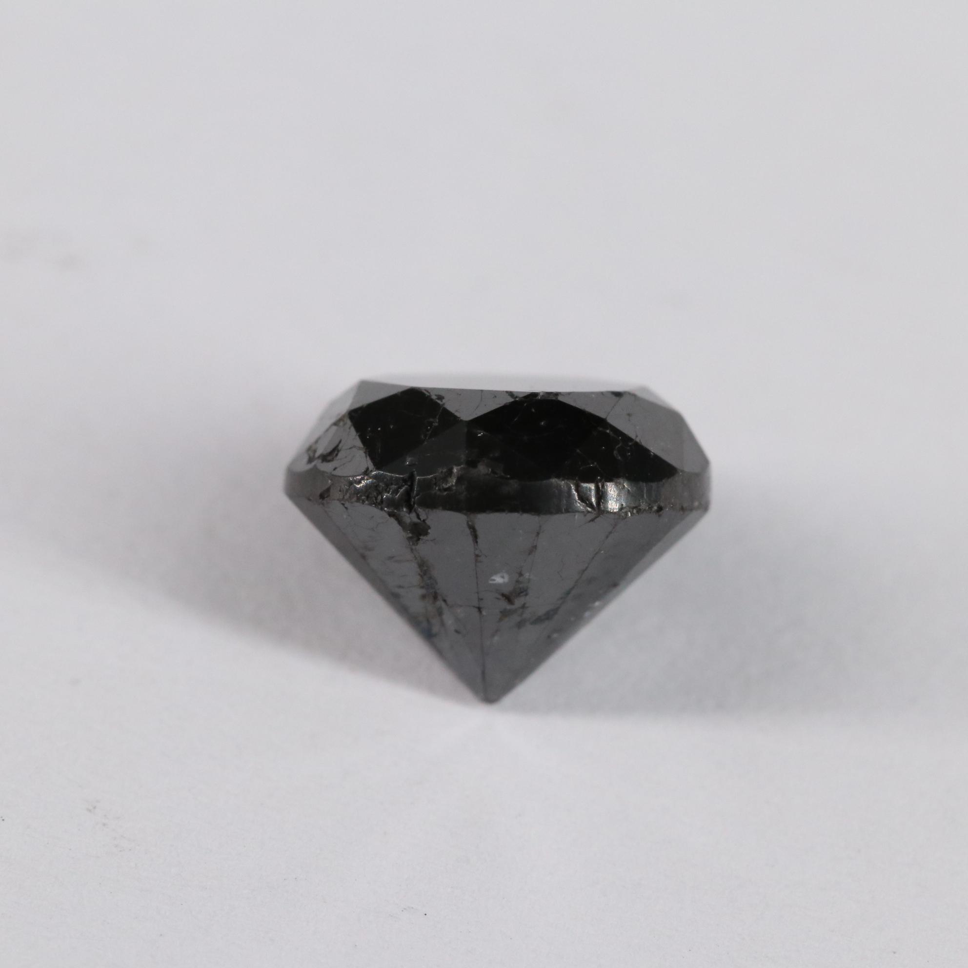 Loose 2.90 CT Black Diamond