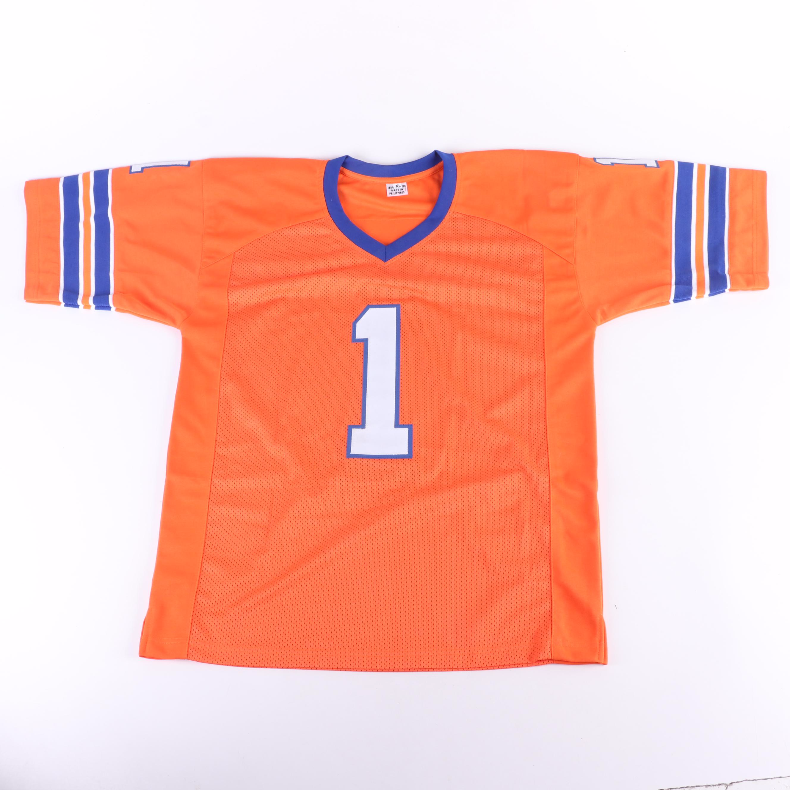 Henry Winkler Signed "The Waterboy" Coach Klein Football Jersey