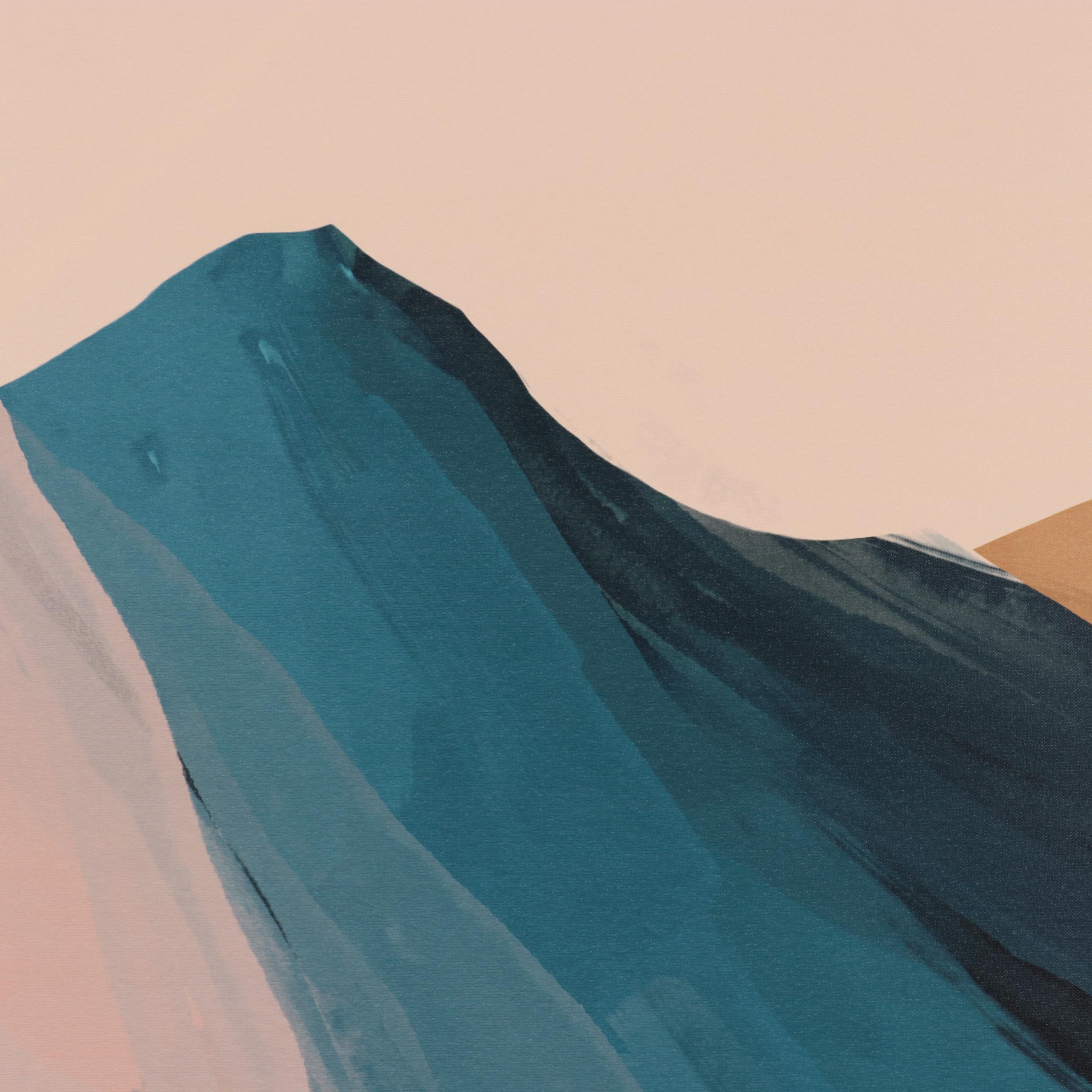 Giclée After Morgan Harper Nichols of Abstract Landscape with Floating Shelves