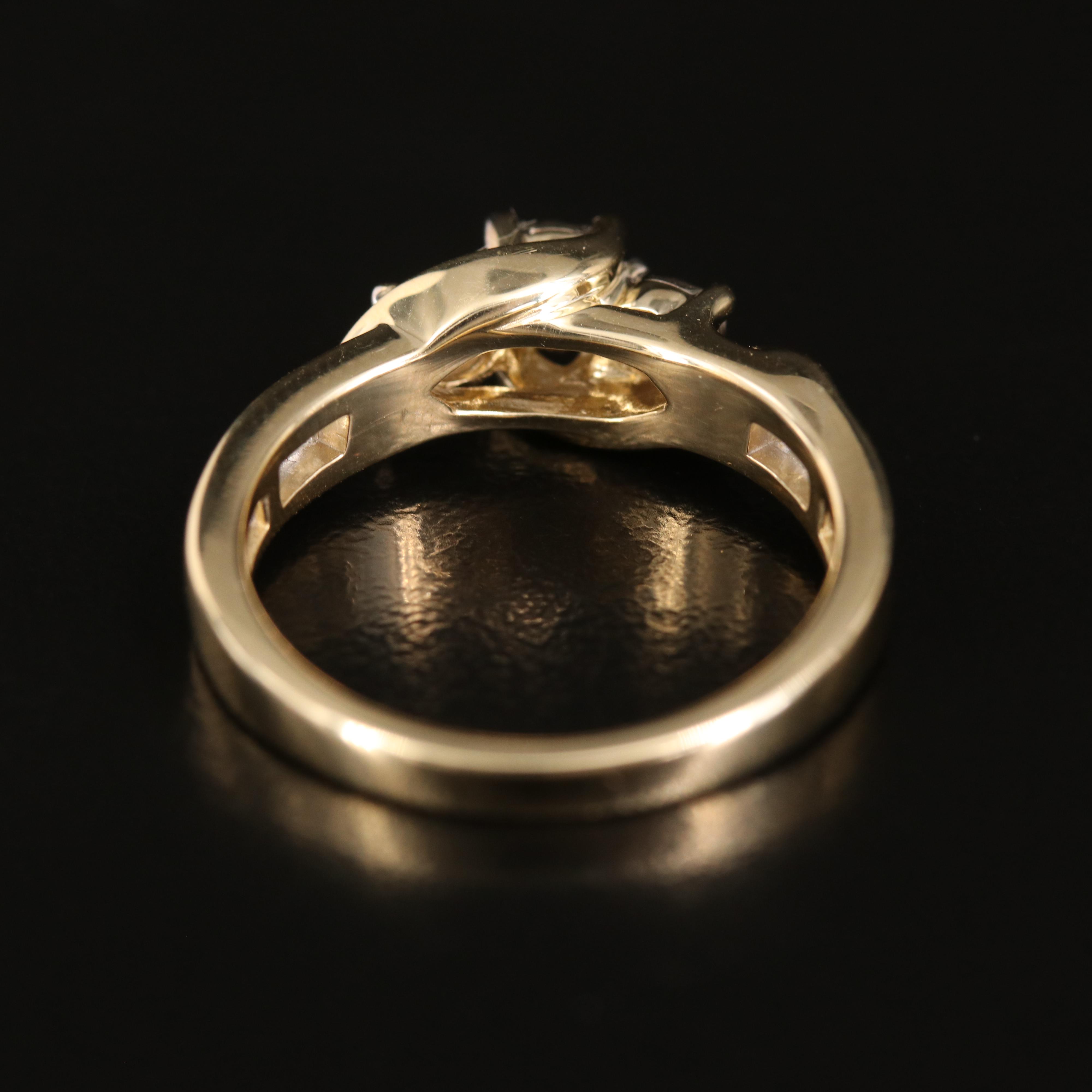 10K 0.51 CTW Diamond Ring