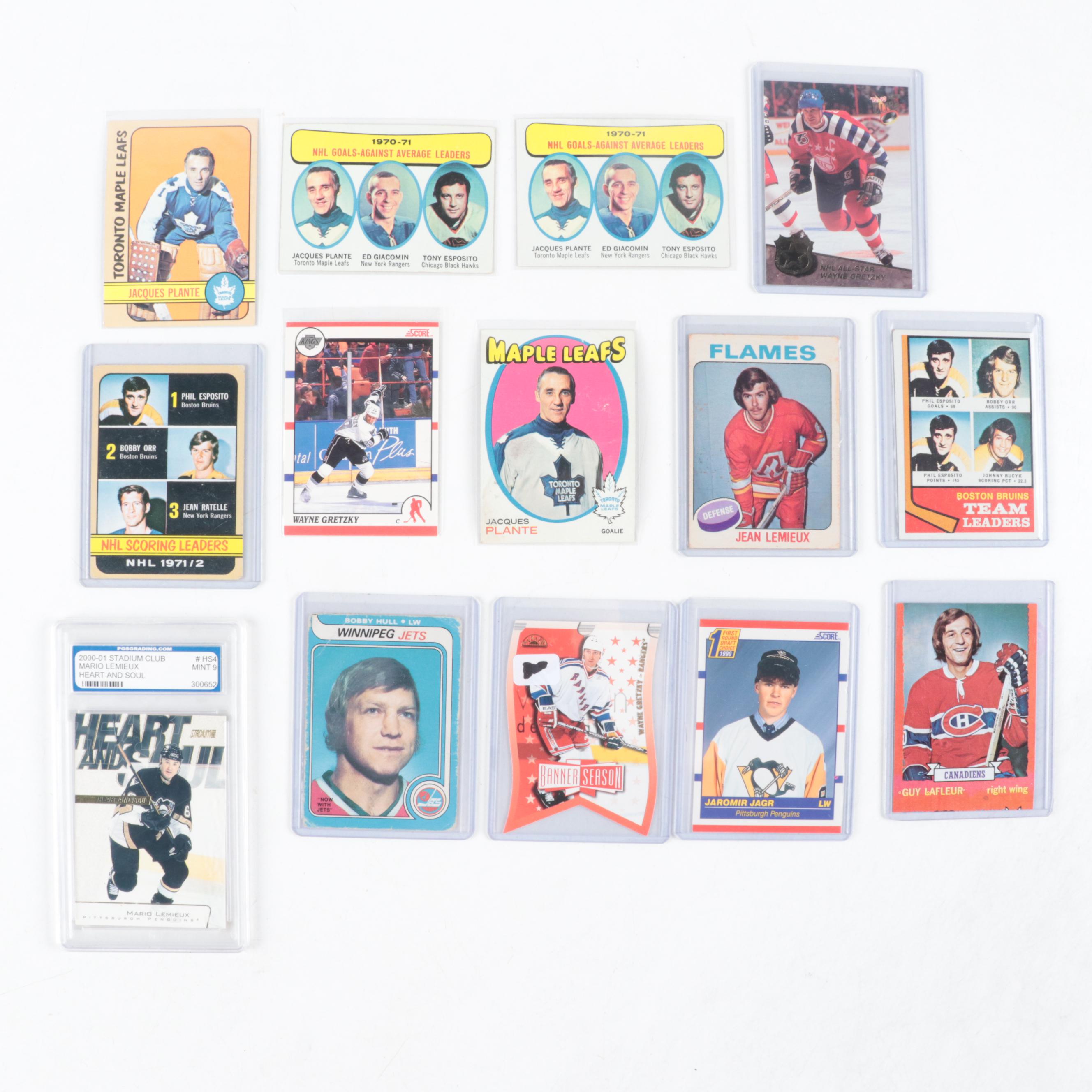 Wayne Gretzky, Mario Lemieux, Bobby Orr and More Hockey Cards