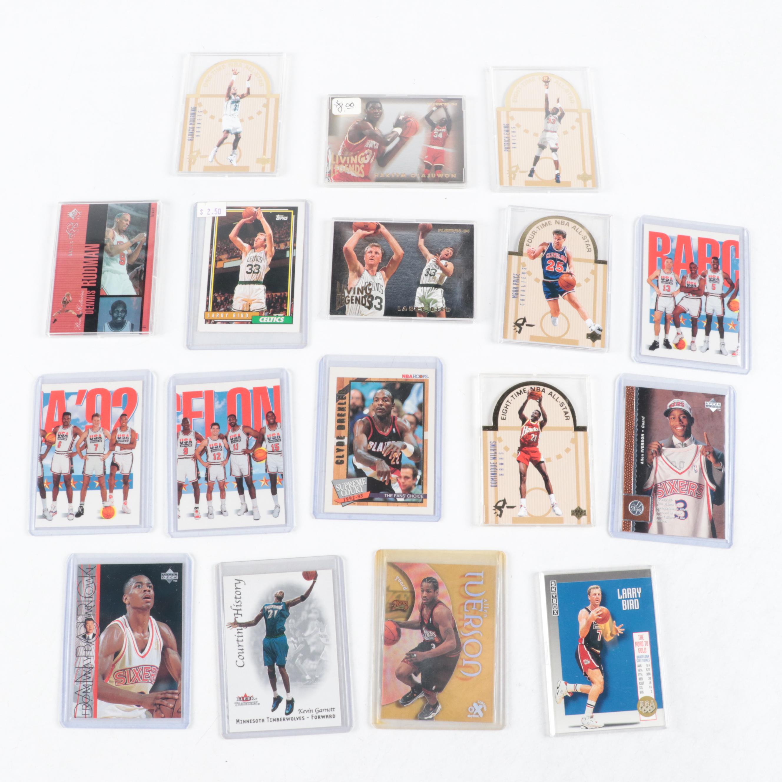 NBA Hoops and More Basketball Cards with PSA Jordan and O'Neal, 1980s–2020s