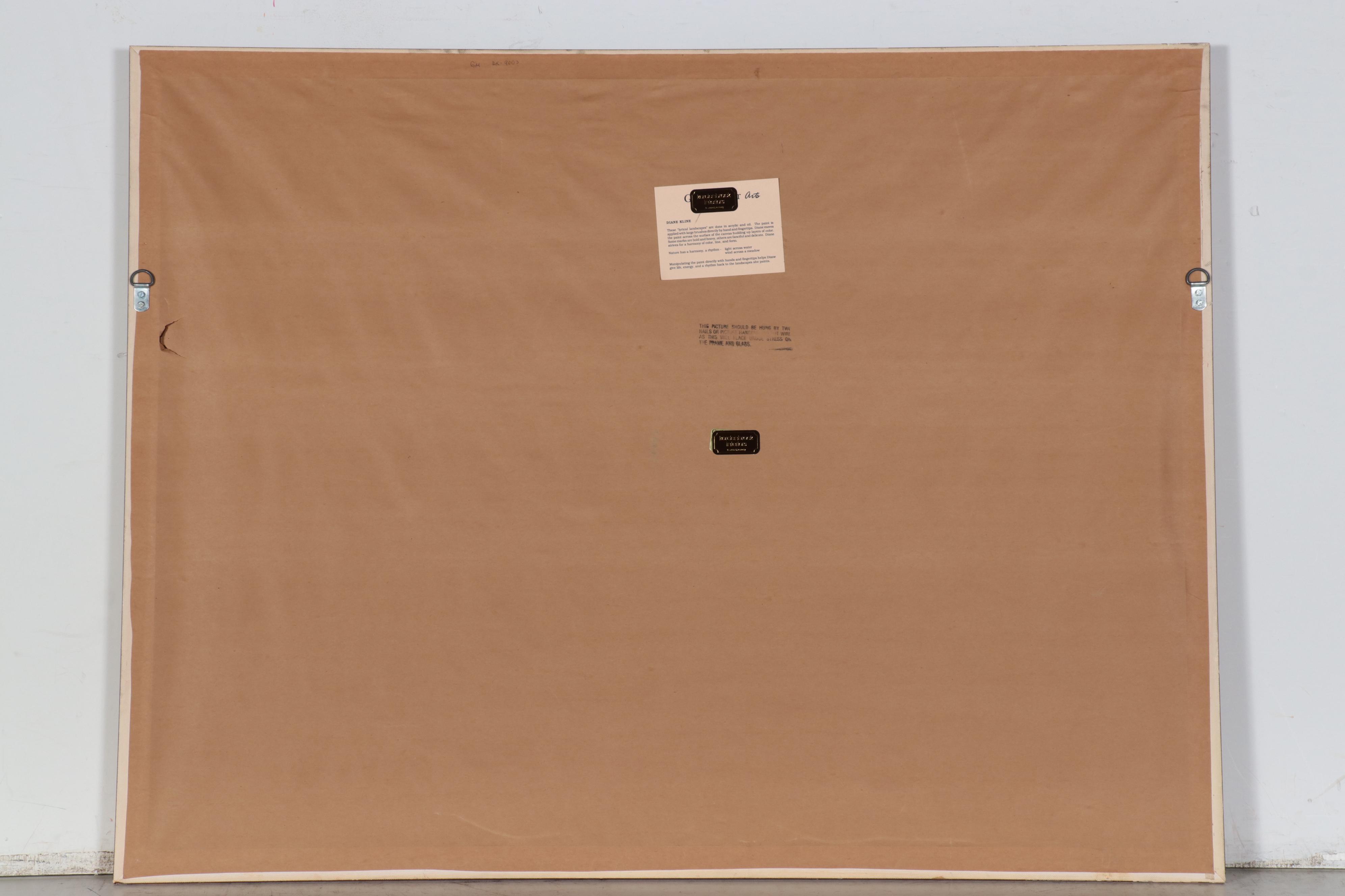 Diane Kline Waterscape Mixed Media Painting