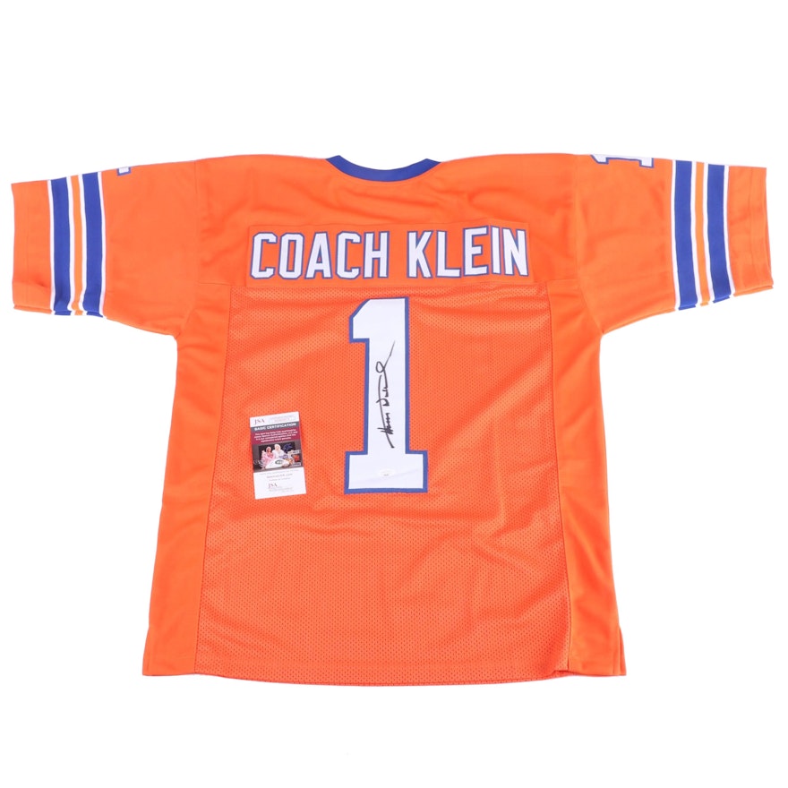 Henry Winkler Signed "The Waterboy" Coach Klein Football Jersey