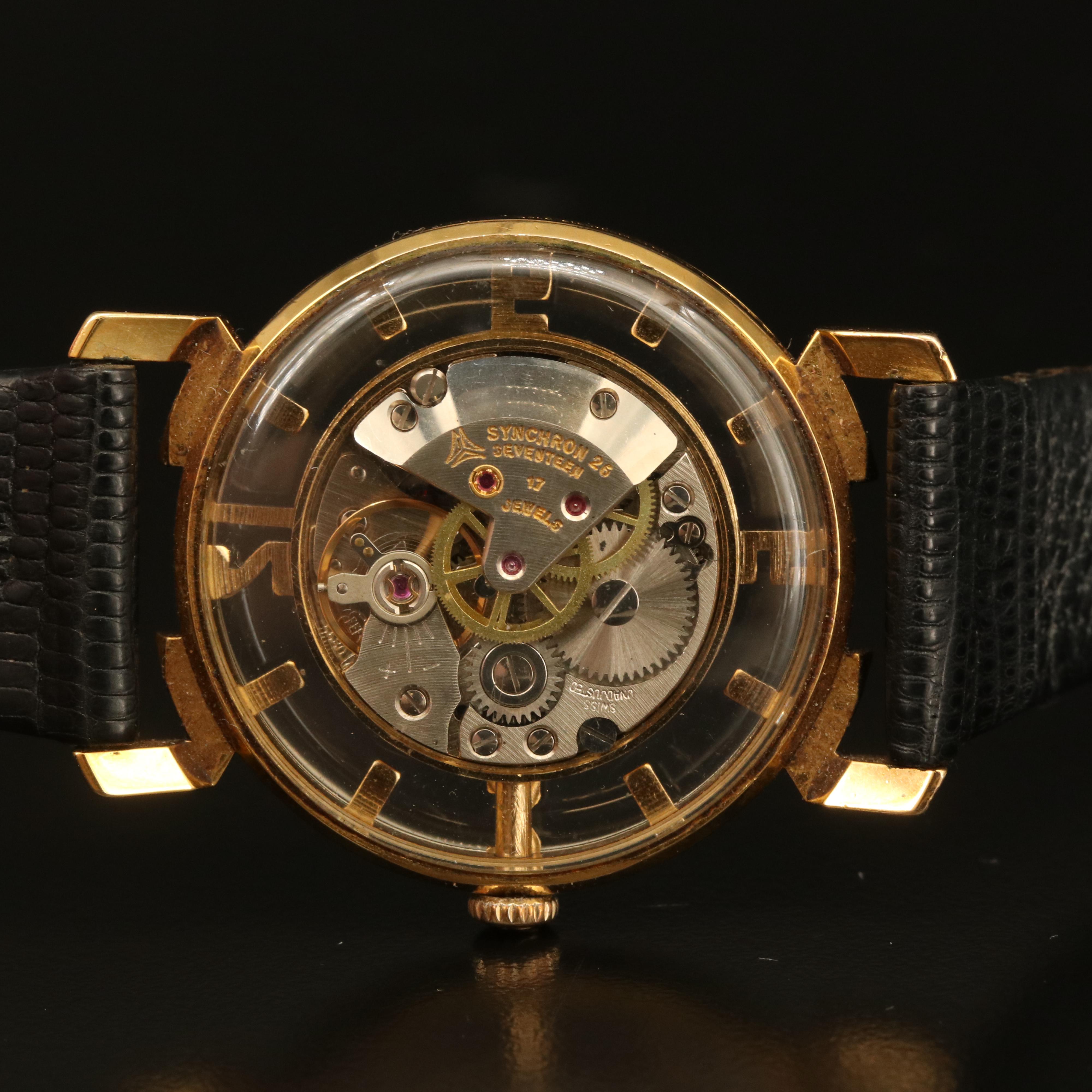 Ernest Borel Cocktail Watch with Kaleidoscope Dial