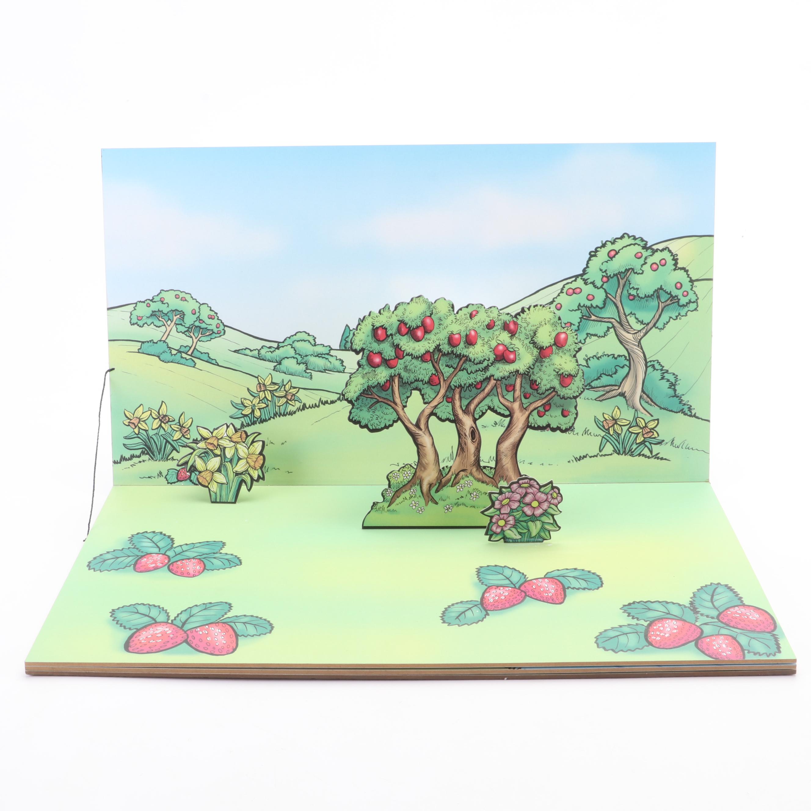 Grand Little Theater The Three Billy Goats Gruff Marionette Puppets Story Set