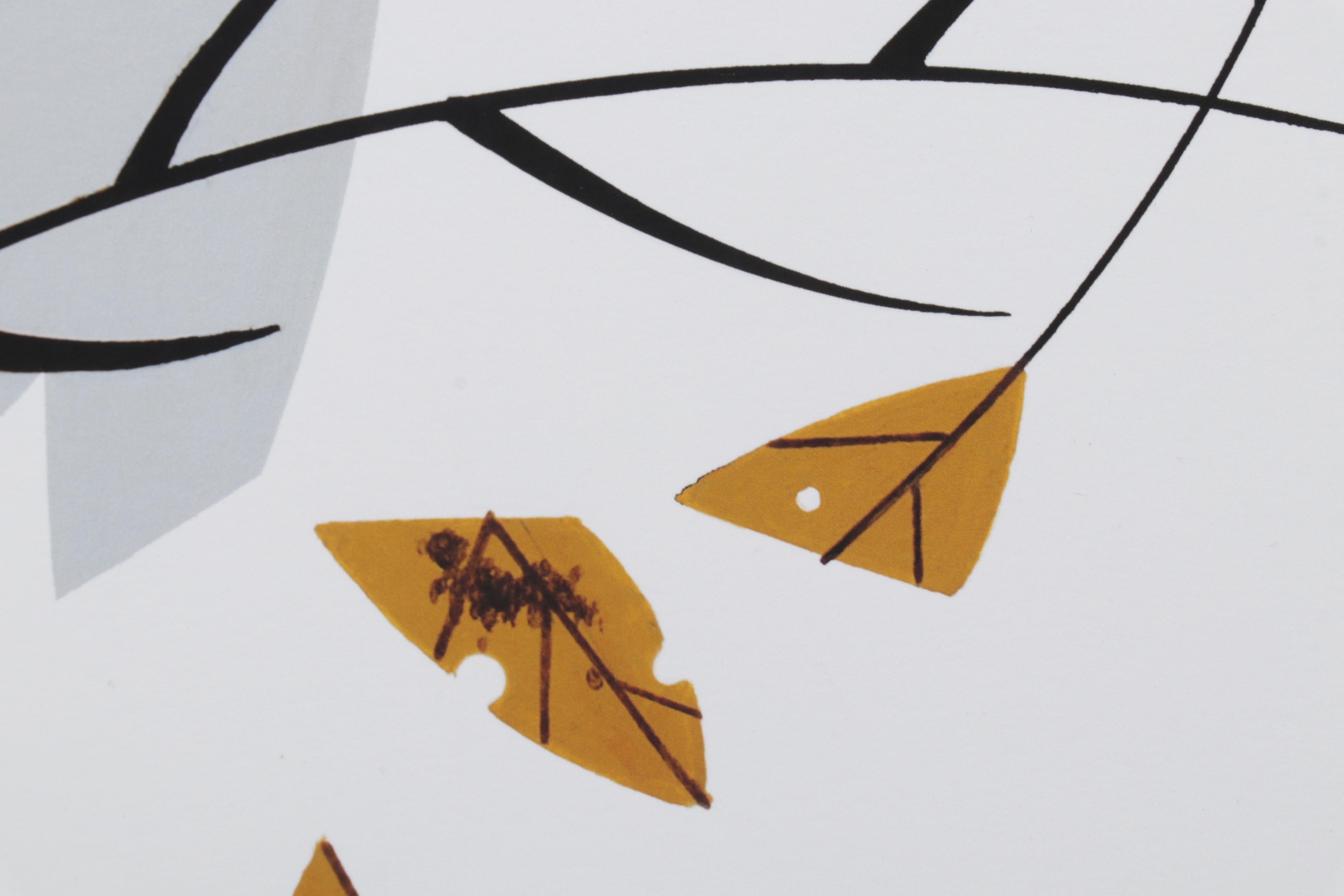 Giclée After Charley Harper "Bassett," Circa 2005