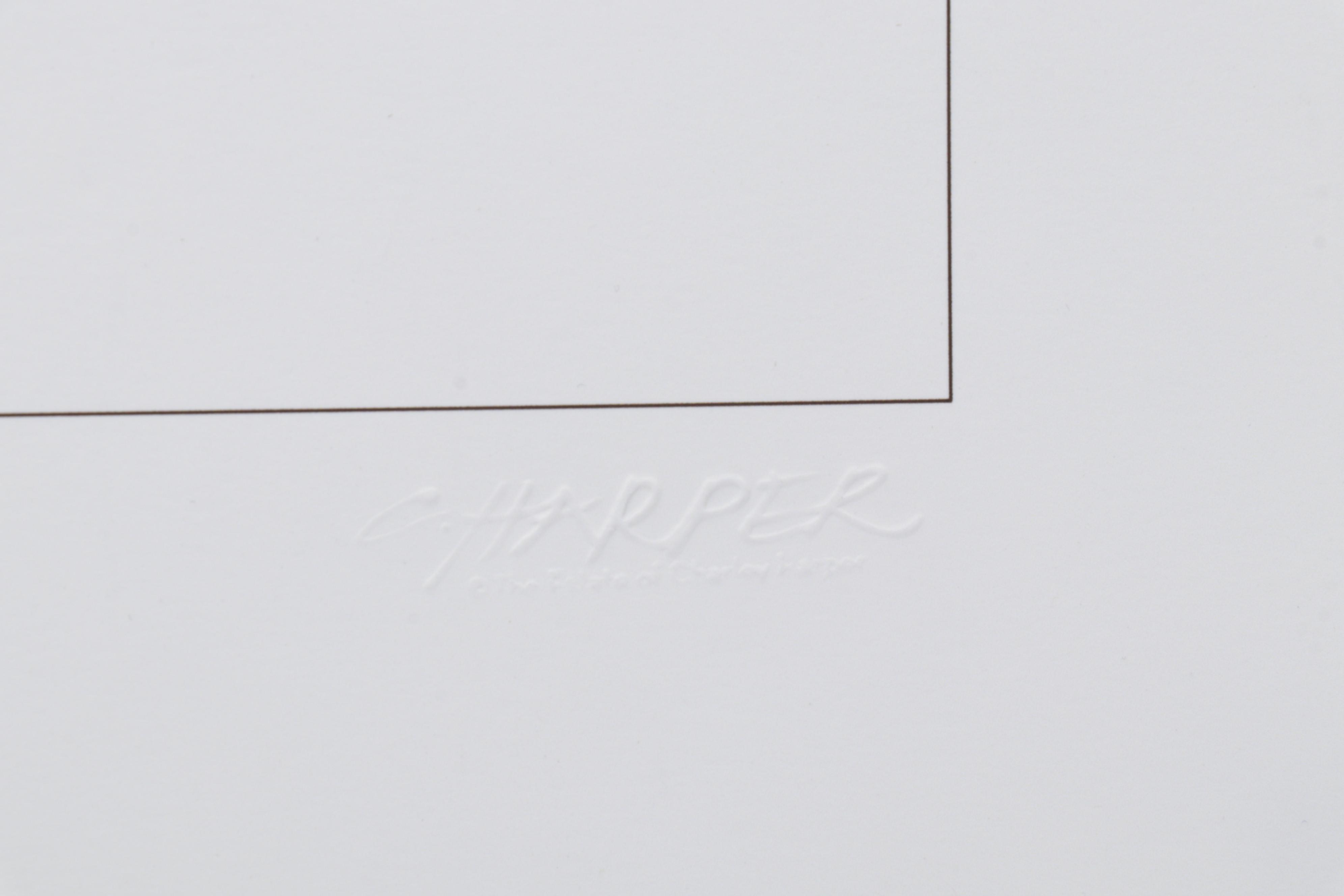 Giclée After Charley Harper "Bassett," Circa 2005