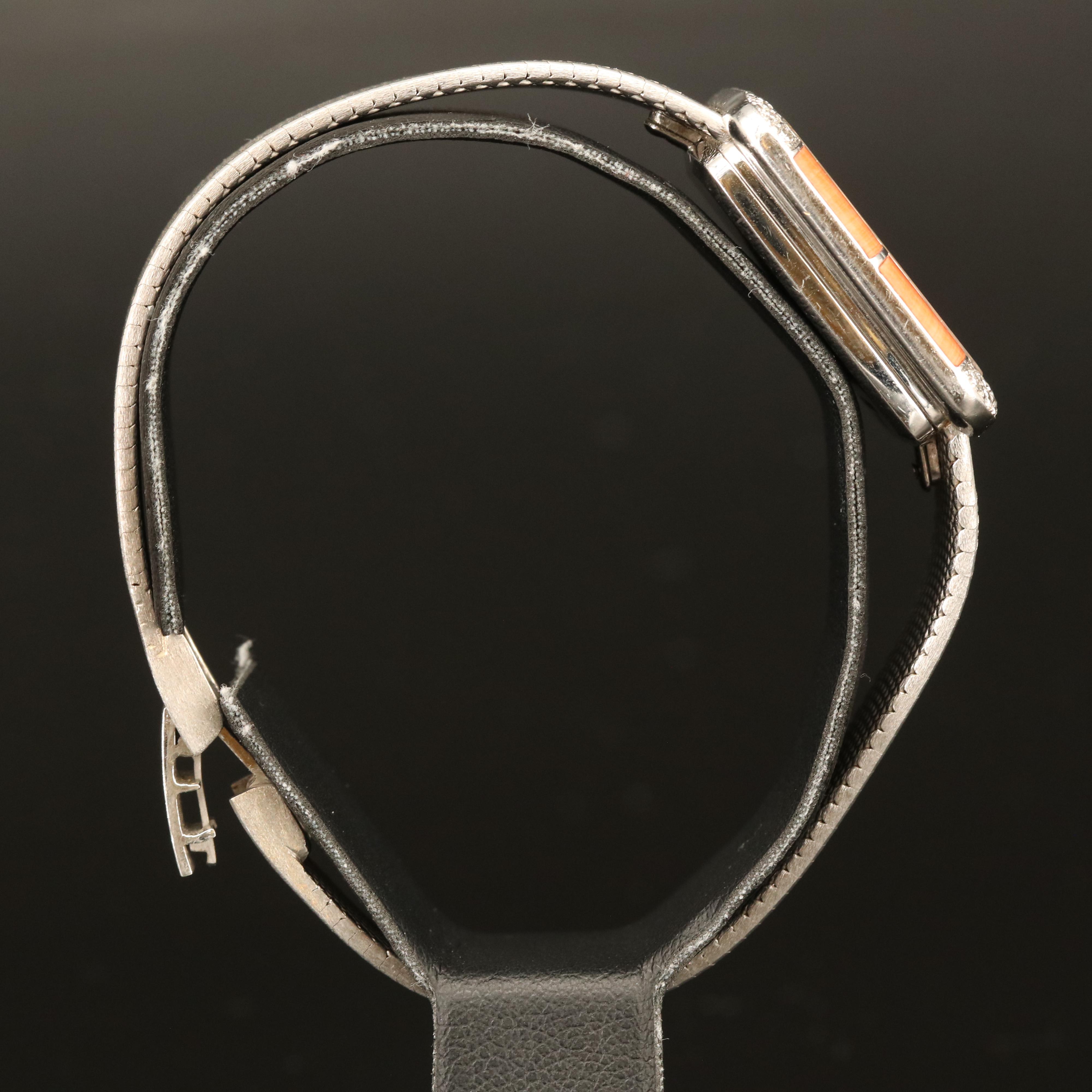 Paul Buhré  18K Diamond and Coral Watch