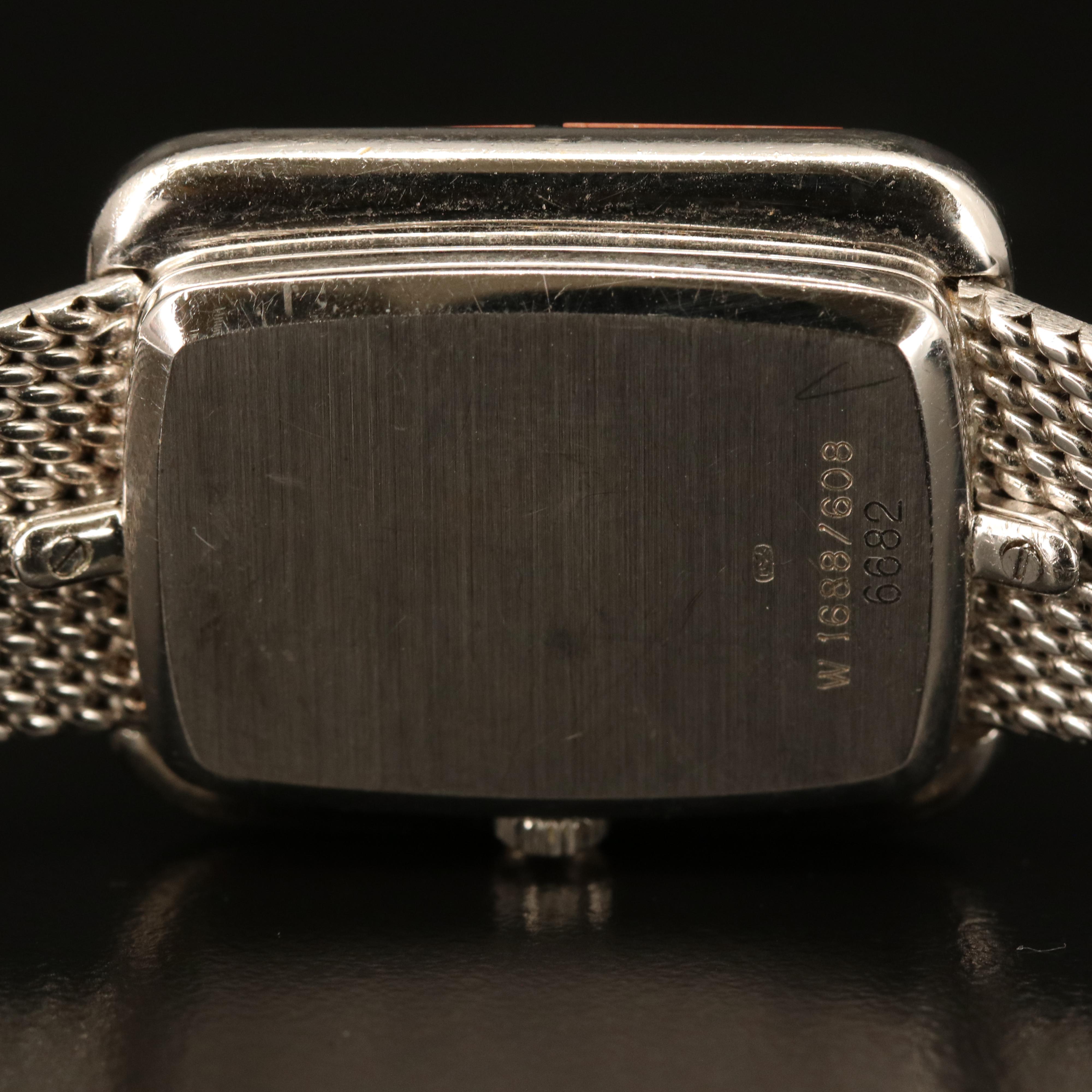 Paul Buhré  18K Diamond and Coral Watch