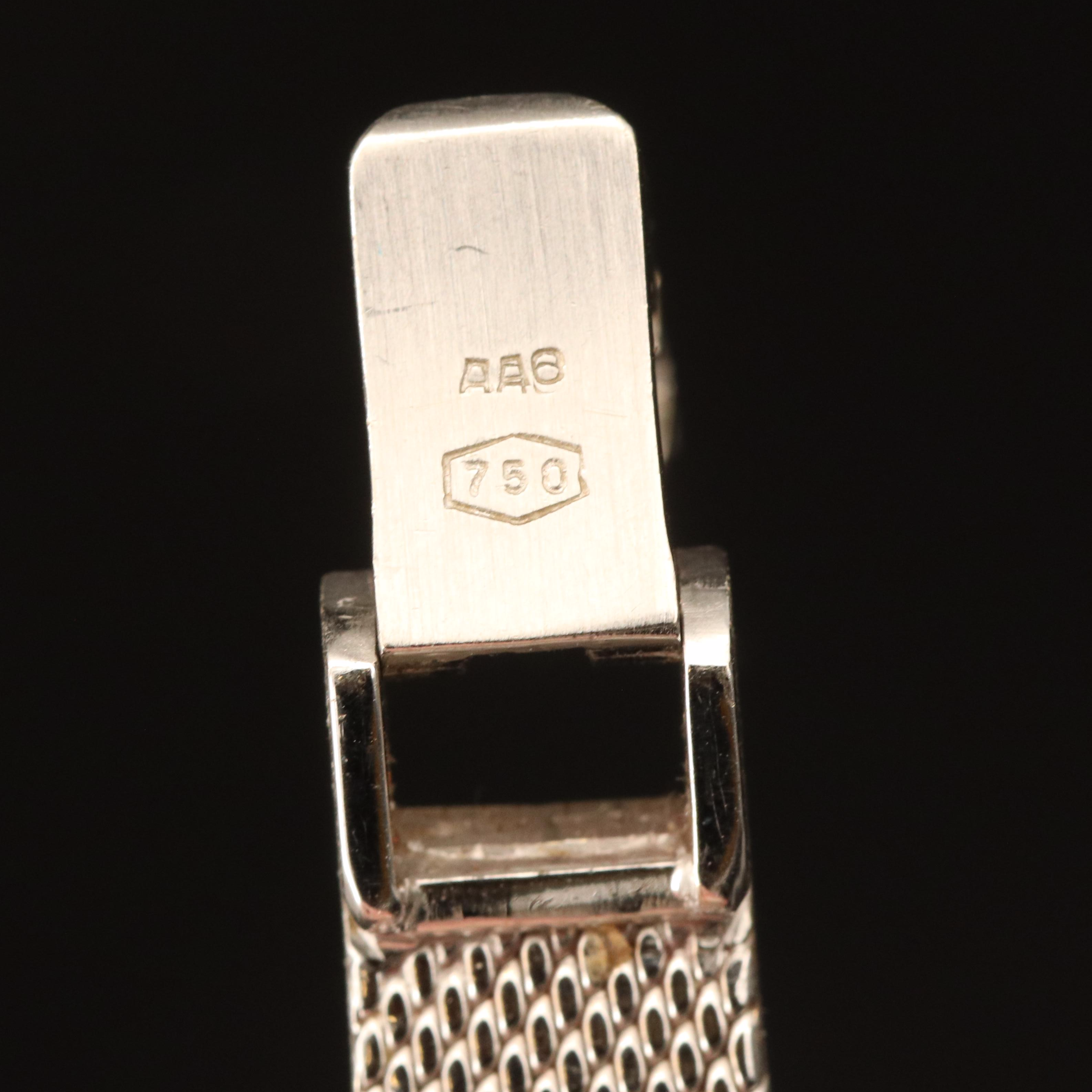 Paul Buhré  18K Diamond and Coral Watch