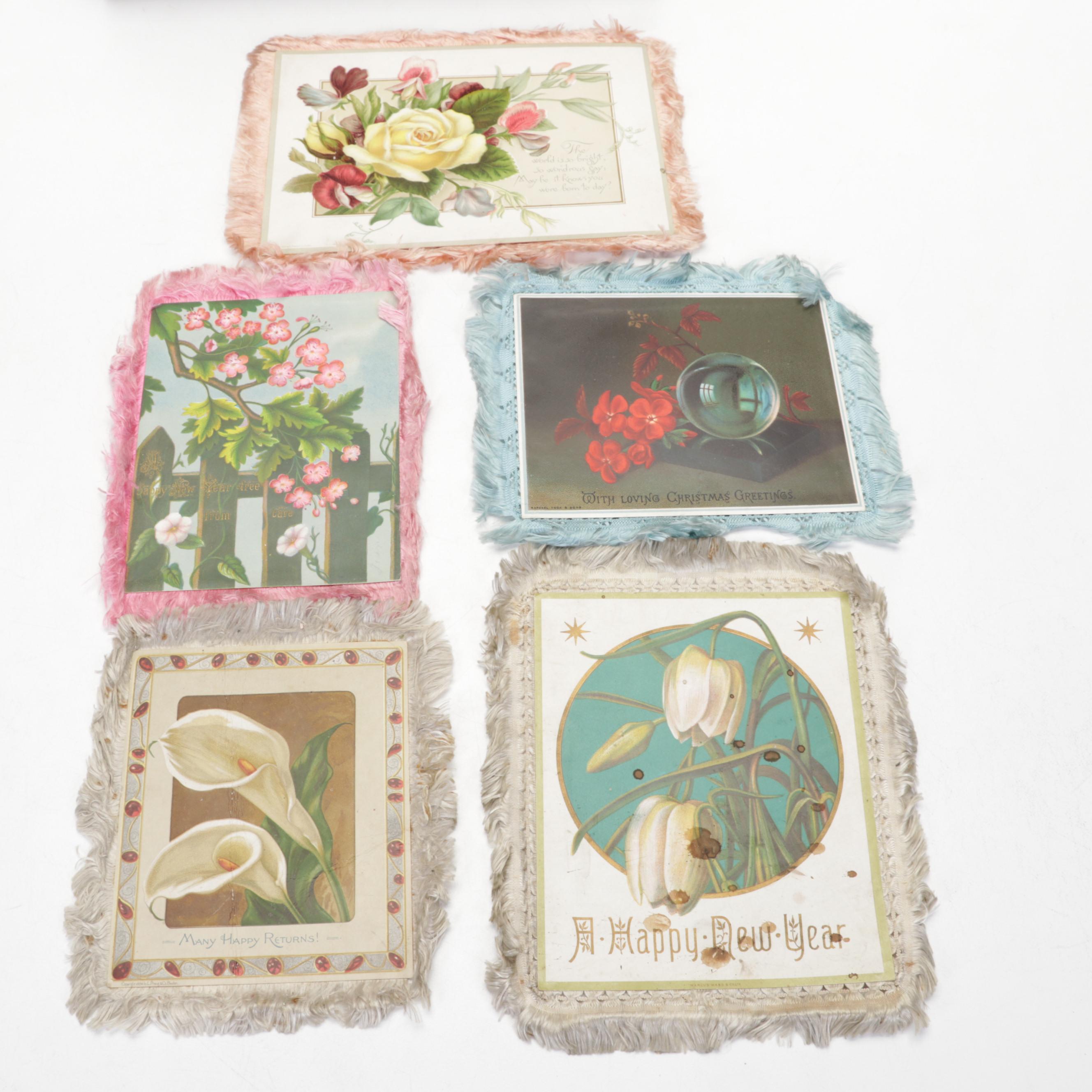 Victorian Era Ephemera Including Postcards, Greeting Cards, Scrapbooks and More