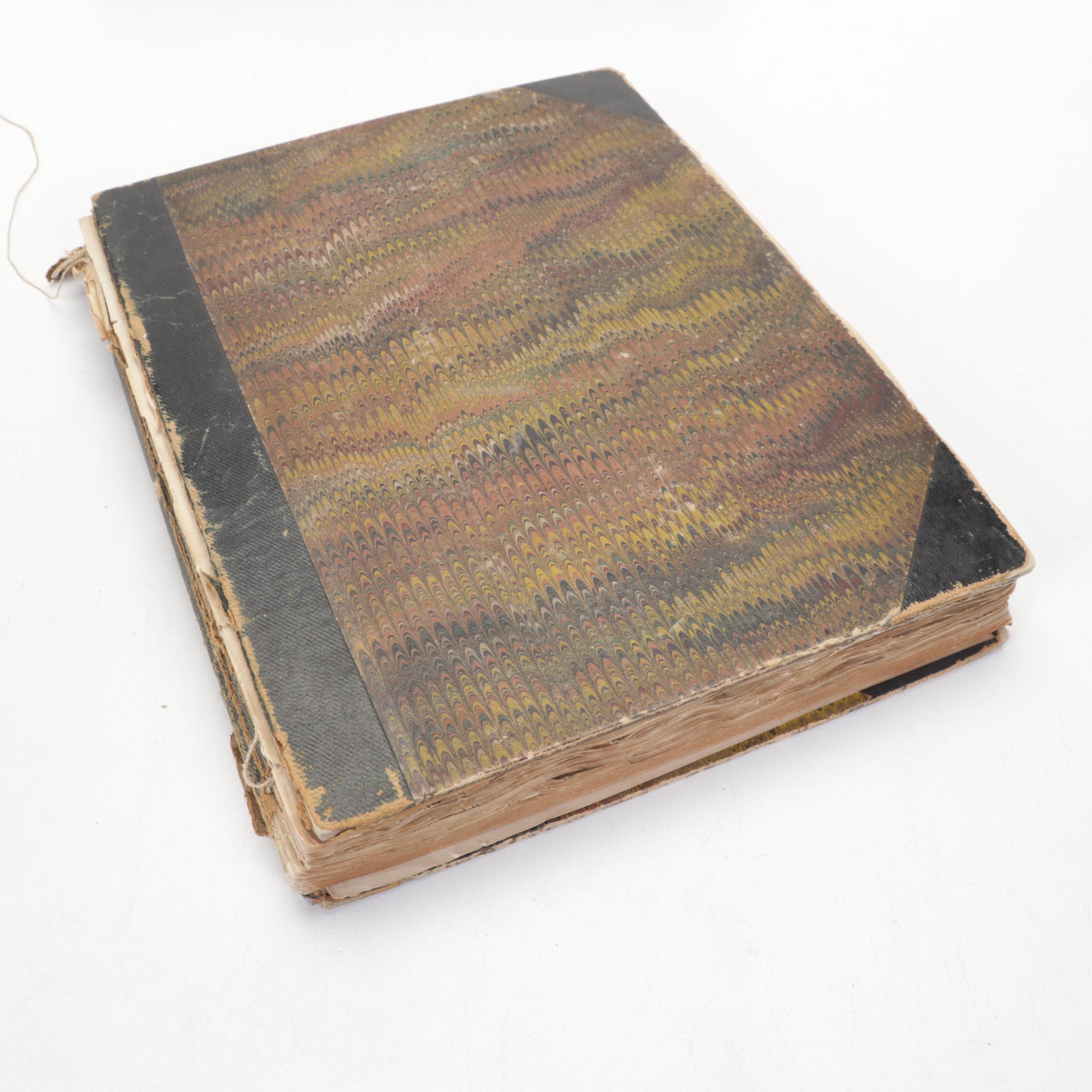 Victorian Era Ephemera Including Postcards, Greeting Cards, Scrapbooks and More