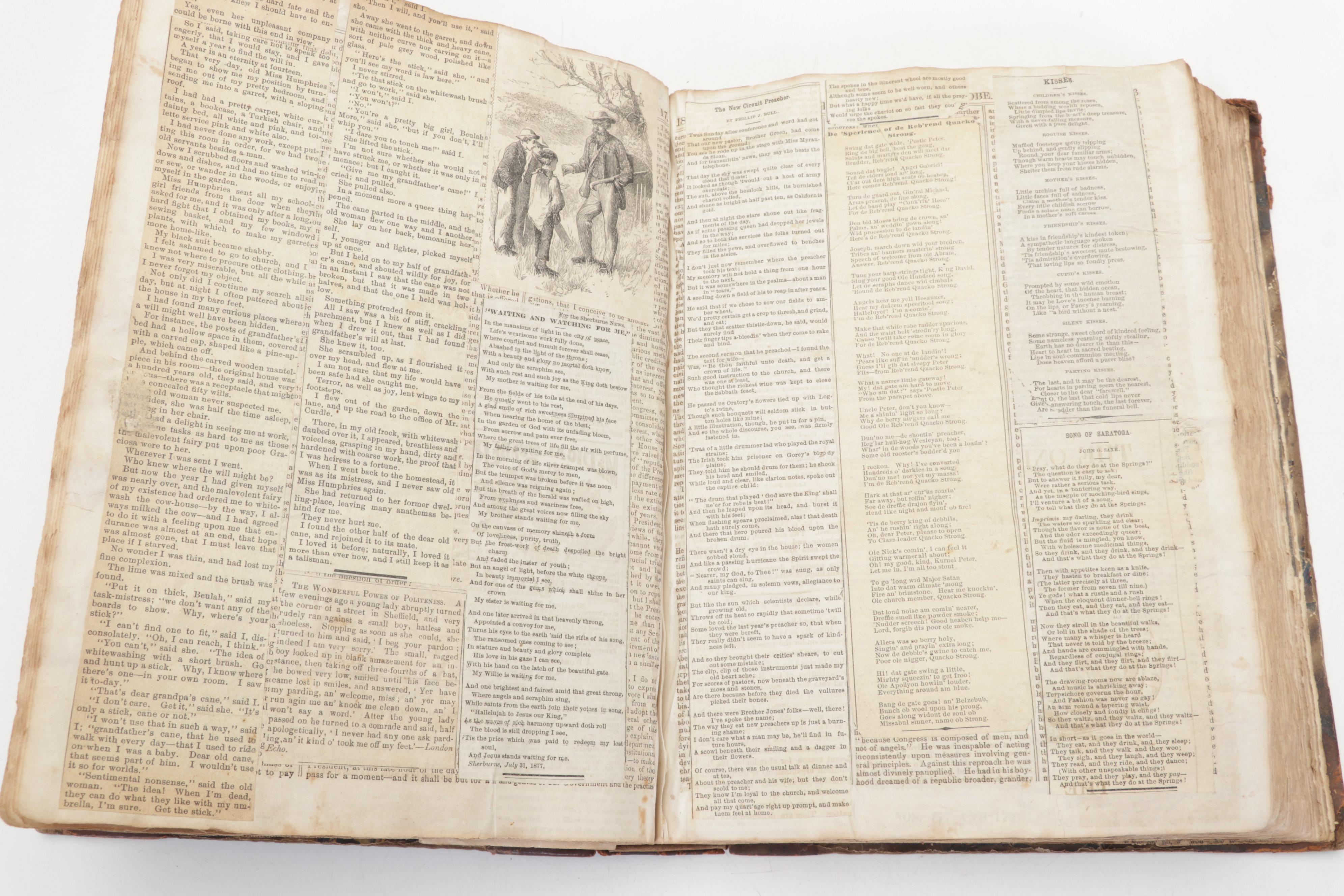 Victorian Era Ephemera Including Postcards, Greeting Cards, Scrapbooks and More