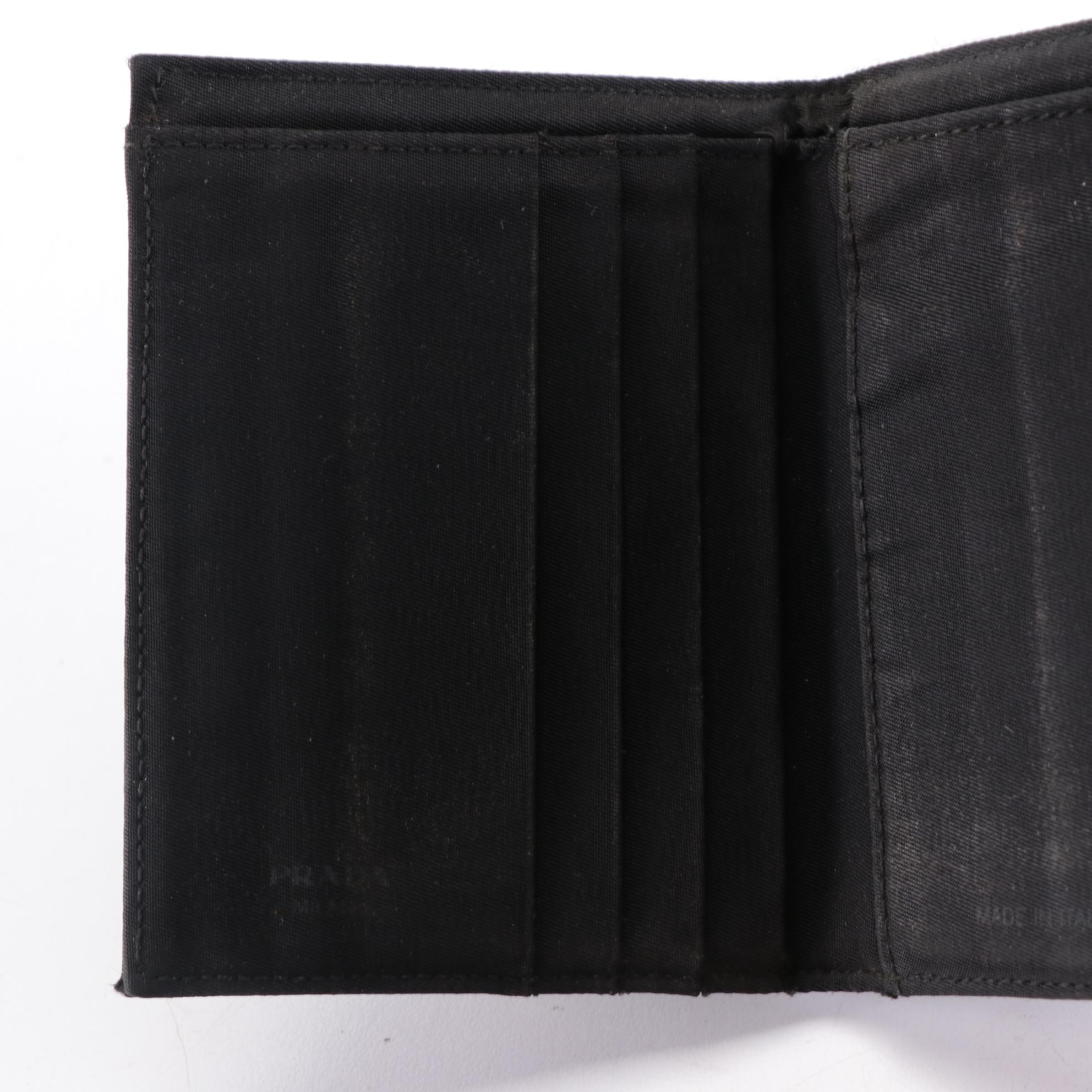Prada Sports Trifold Wallet in Nylon