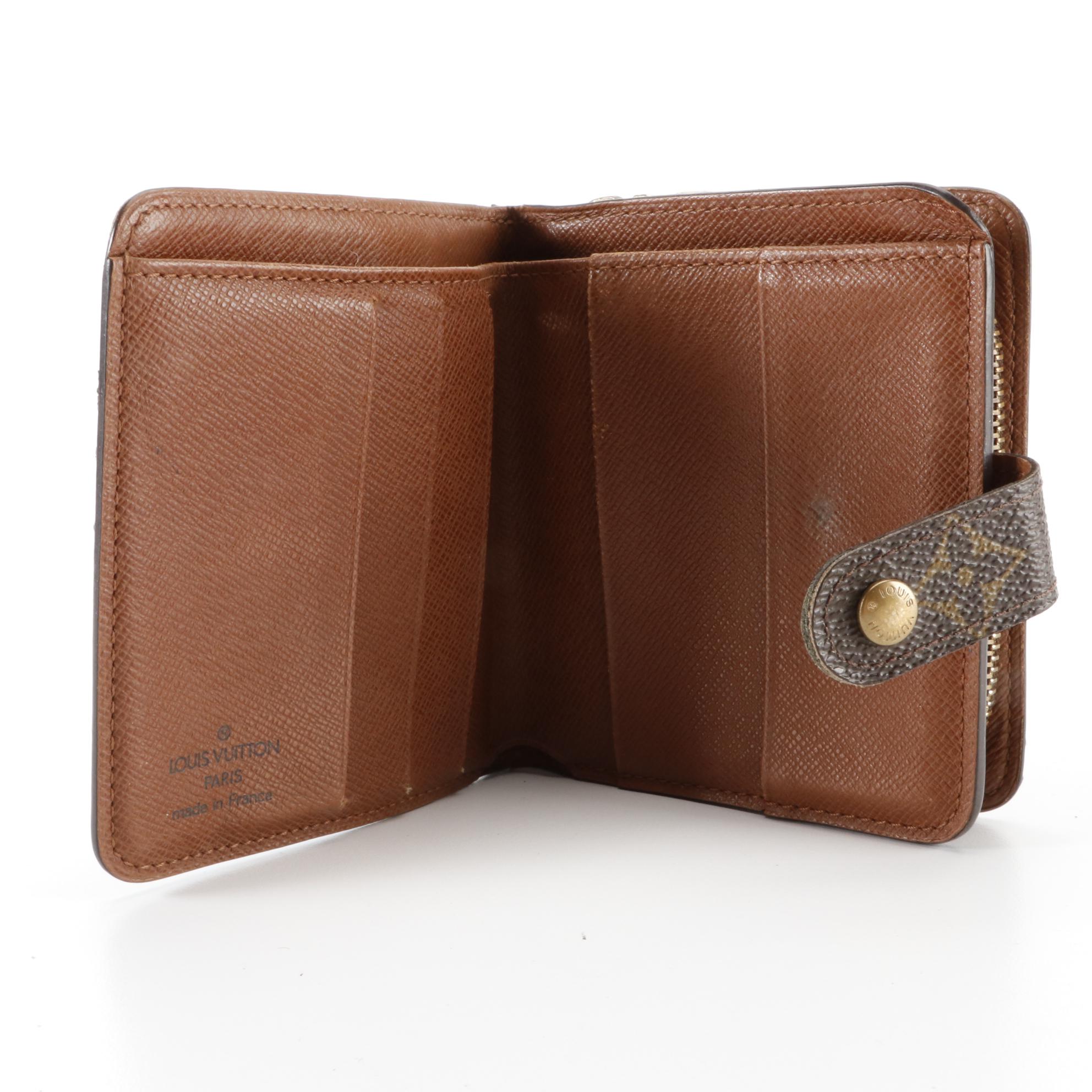 Louis Vuitton Zippy Compact Wallet in Monogram Canvas
