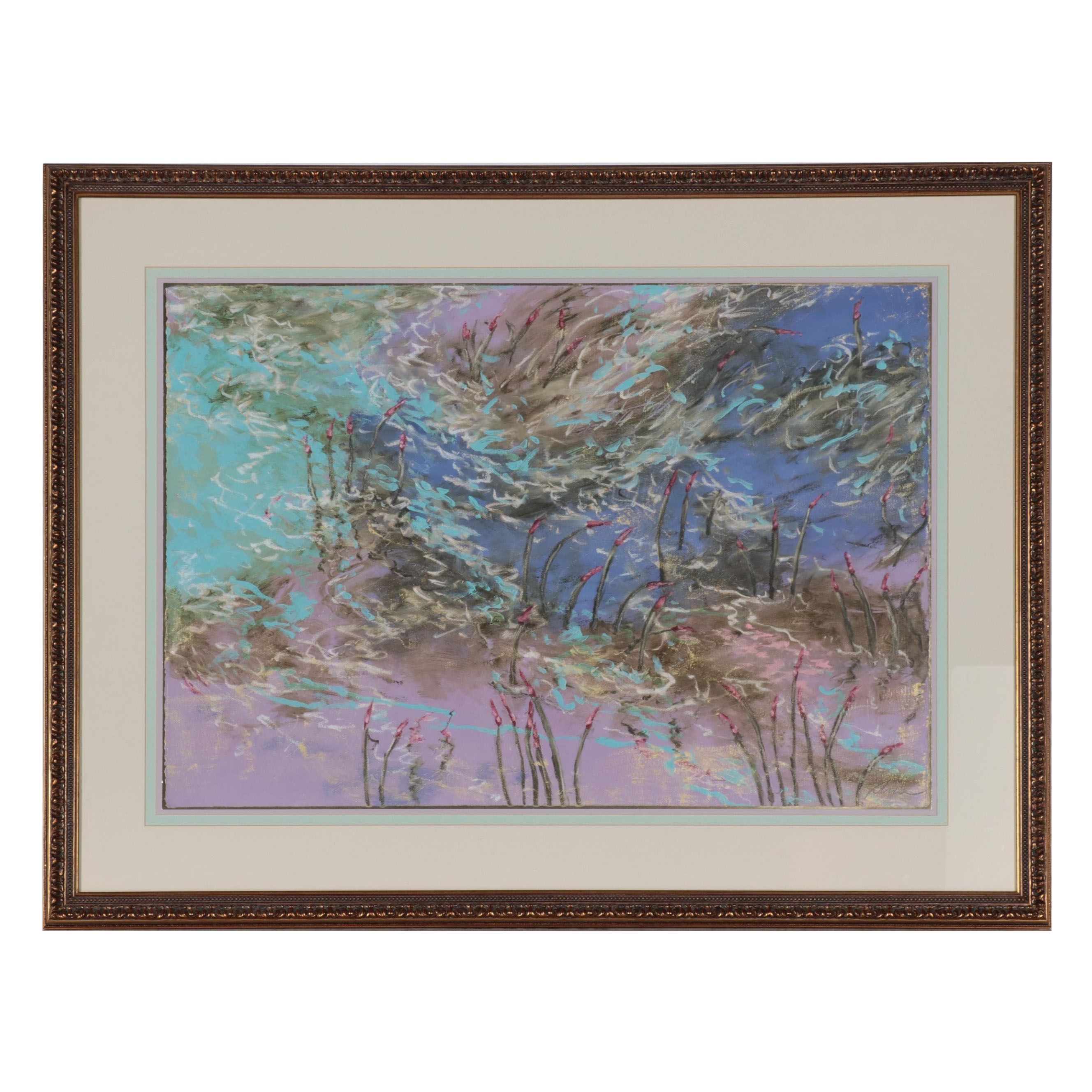 Diane Kline Waterscape Mixed Media Painting