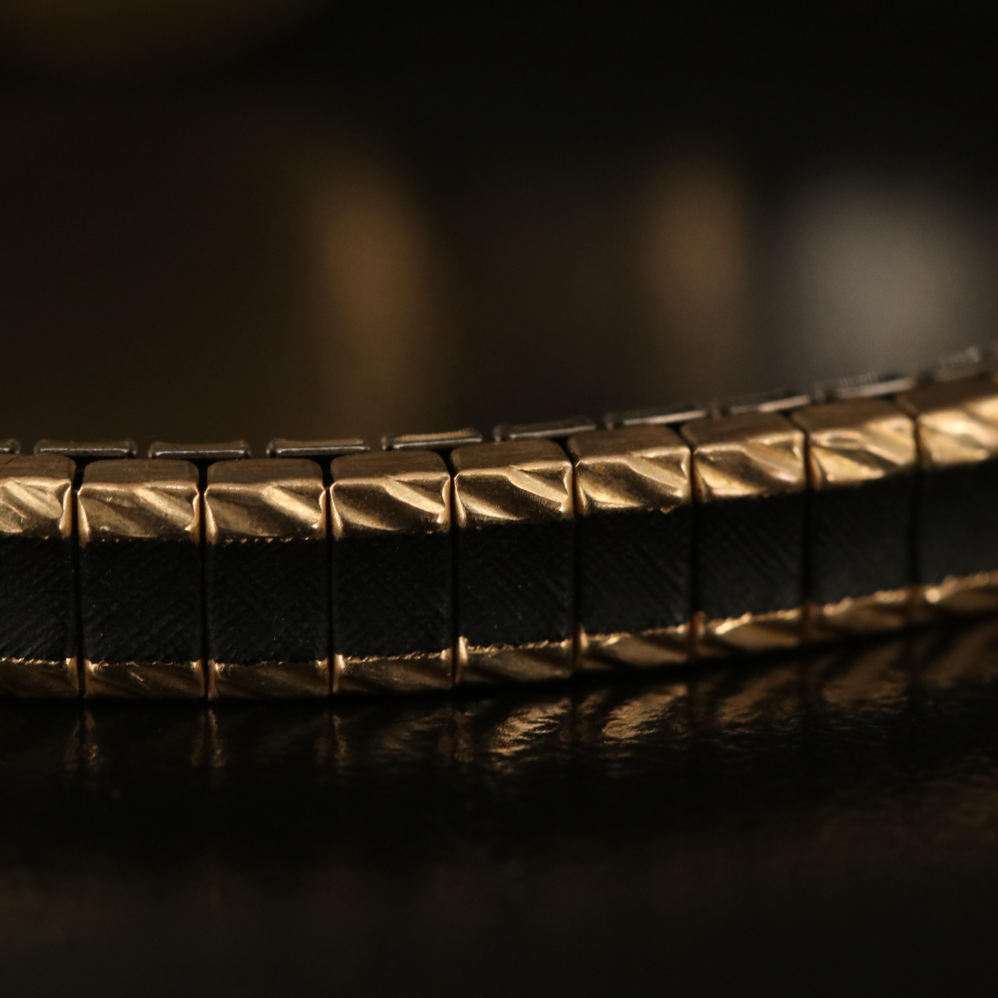 Vintage Solar Watch Co. 14K Swiss Watch