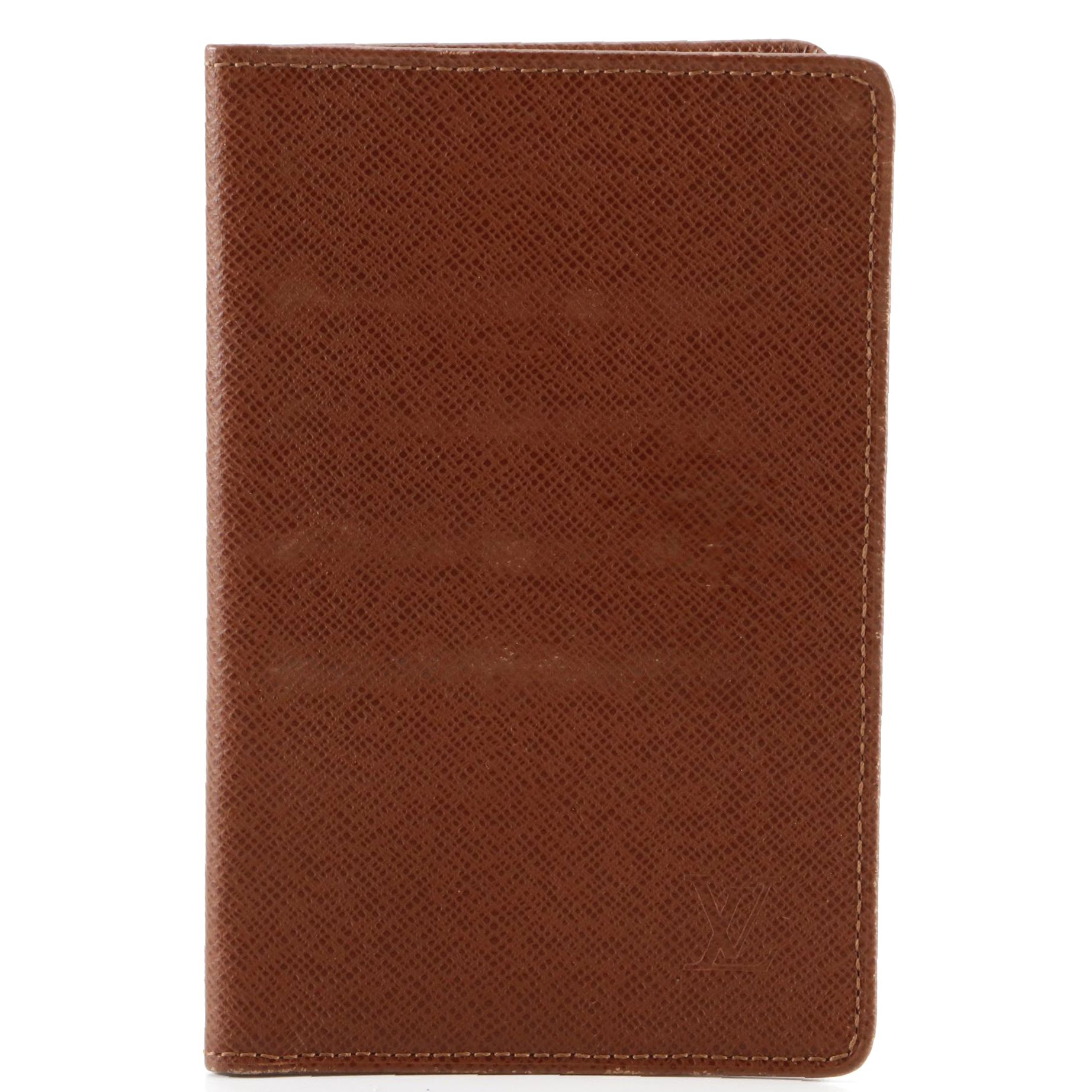 Louis Vuitton ID Card Holder in Taïga Leather