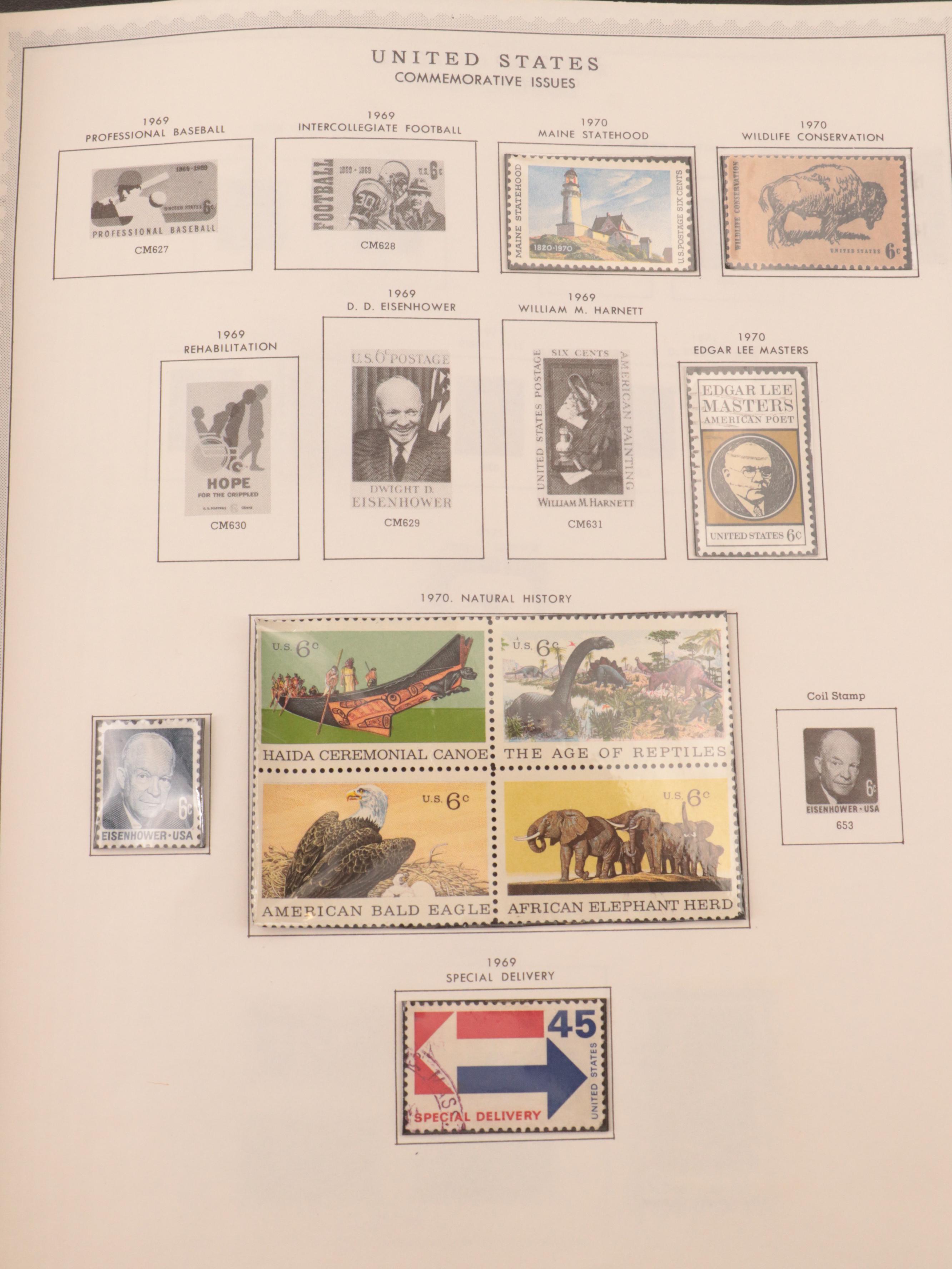 "The Master Global Stamp Album" Postage Stamp Collection